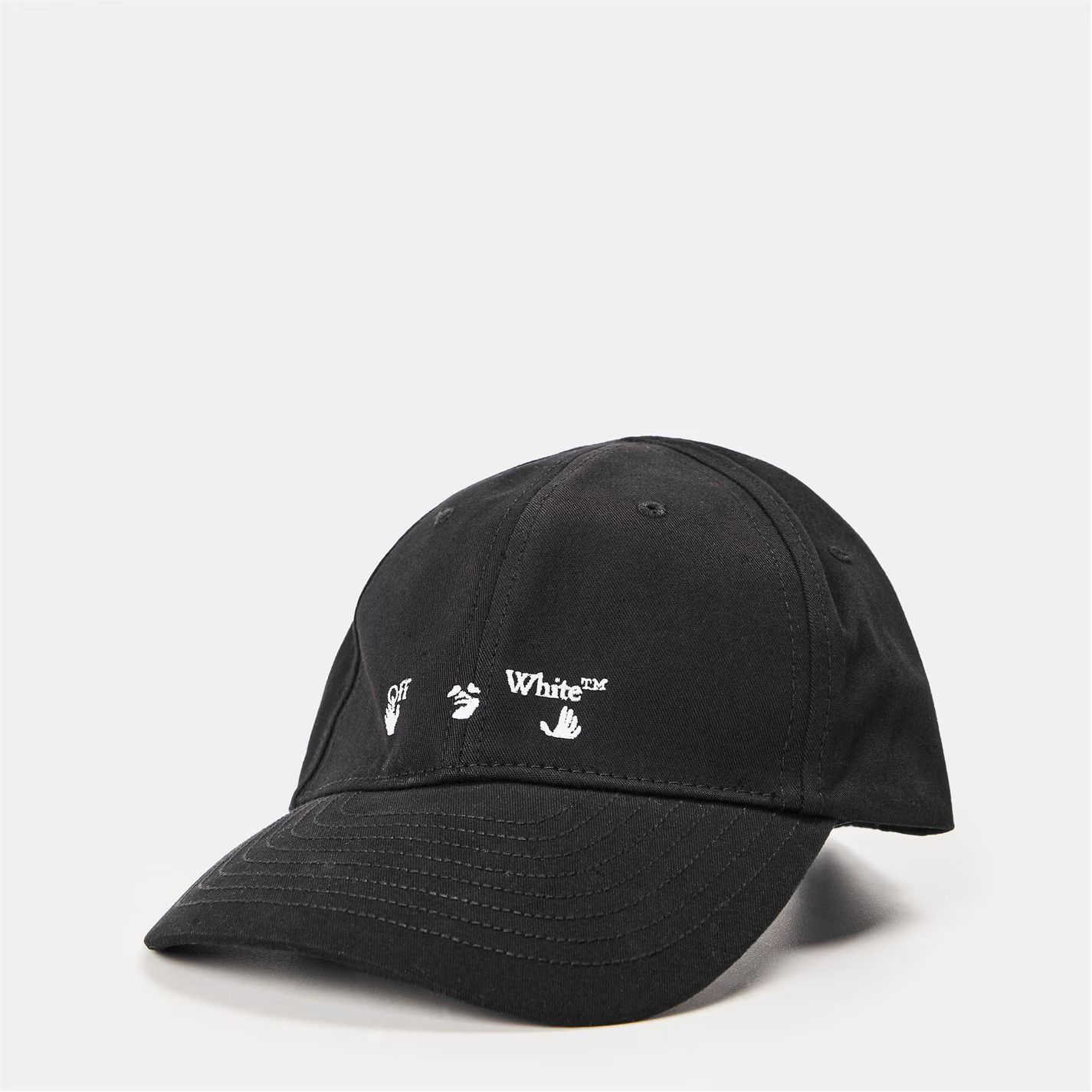 Off-White o1g2r1mq0326 Size: OS / Adjustable Baseball Hat / Cap Black Size ONE SIZE - 1 Thumbnail