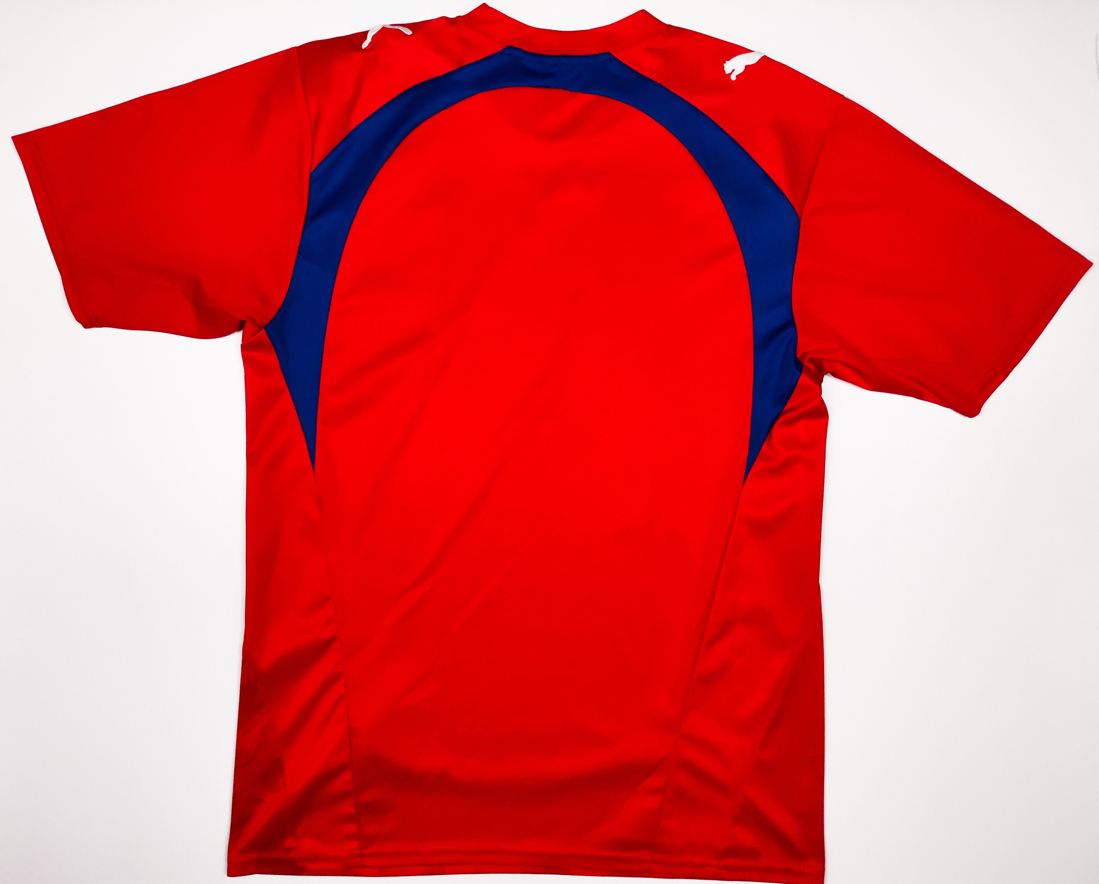 Puma Czech Republic World Cup 2006 2007 Puma Home Shirt Size US M / EU 48-50 / 2 - 2 Thumbnail