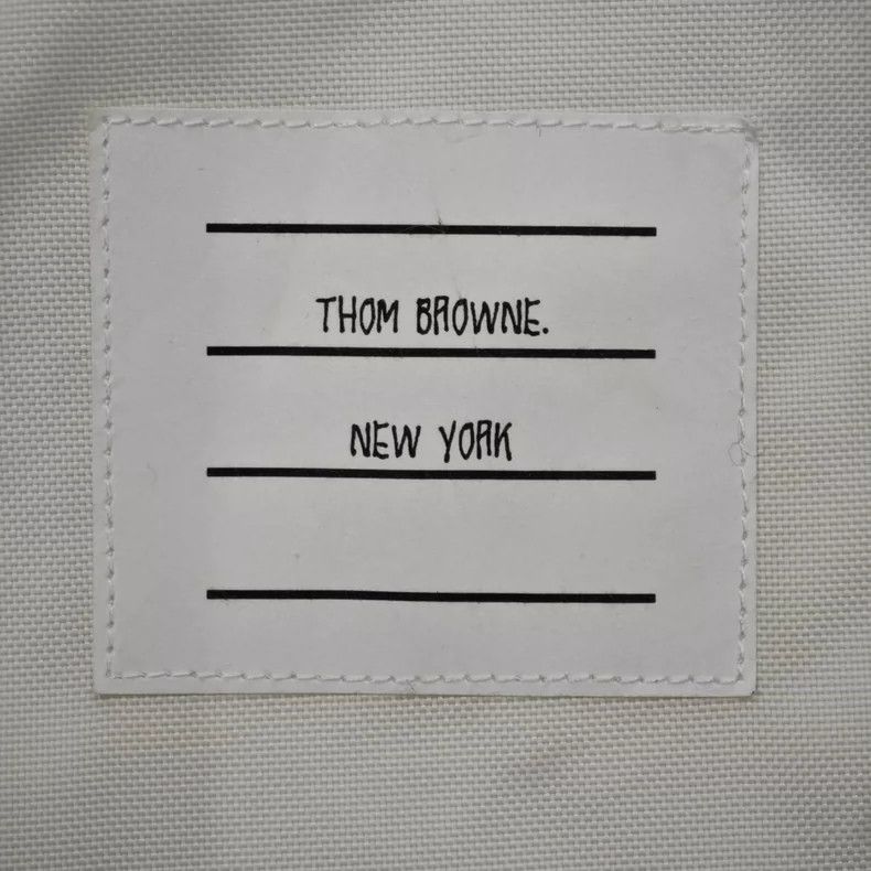 Thom Browne Thom Browne Size 38 The latest white nylon windbreaker jac Size US XXS / EU 40 - 4 Thumbnail