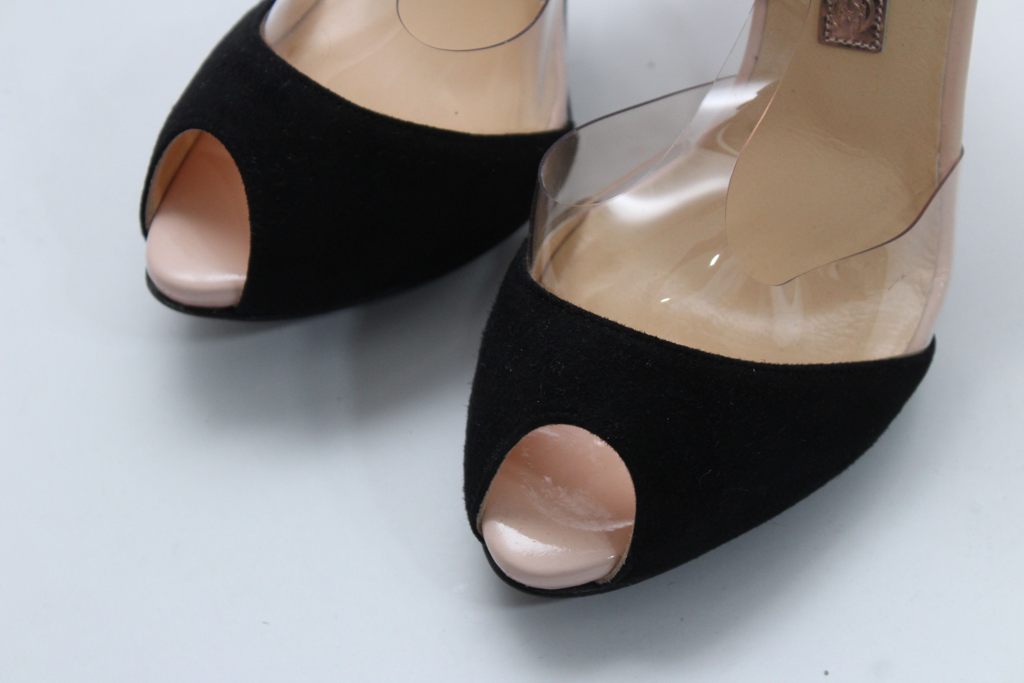 Other Nando Muzi Clear Detail Suede Sandals Size 37 Size US 7 / IT 37 - 15 Thumbnail