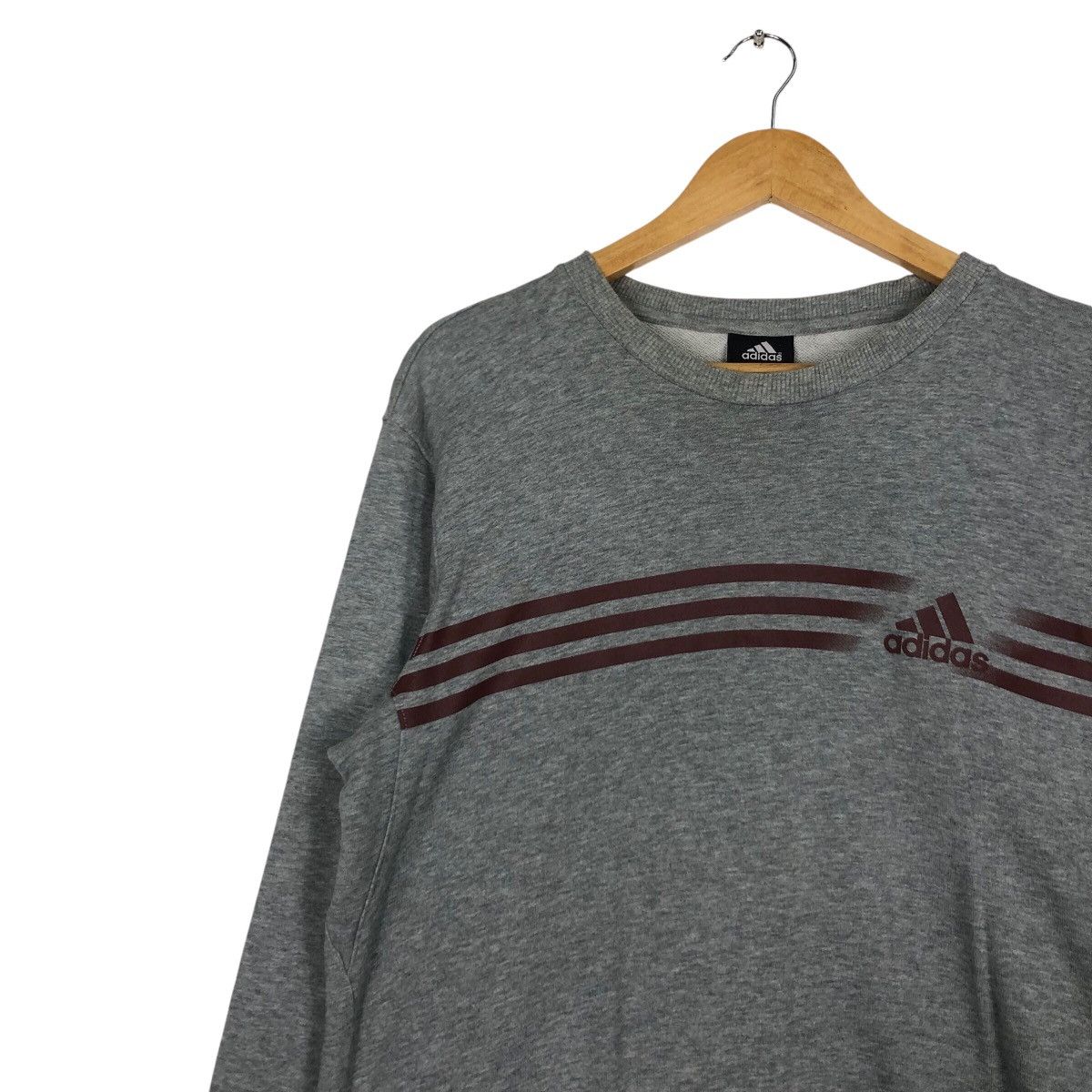 Adidas × Vintage Adidas Vintage Sweatshirt Streetwear Medium Size Size US M / EU 48-50 / 2 - 6 Thumbnail