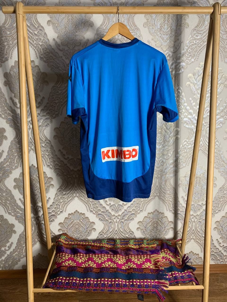 Kappa Vintage Kappa Fc Napoli Italy Soccer Jersey Retro Y2K 90s Size US L / EU 52-54 / 3 - 8 Thumbnail