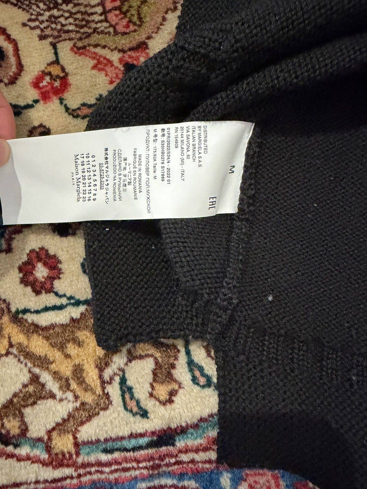 Maison Margiela Wool sweater Size US M / EU 48-50 / 2 - 5 Thumbnail