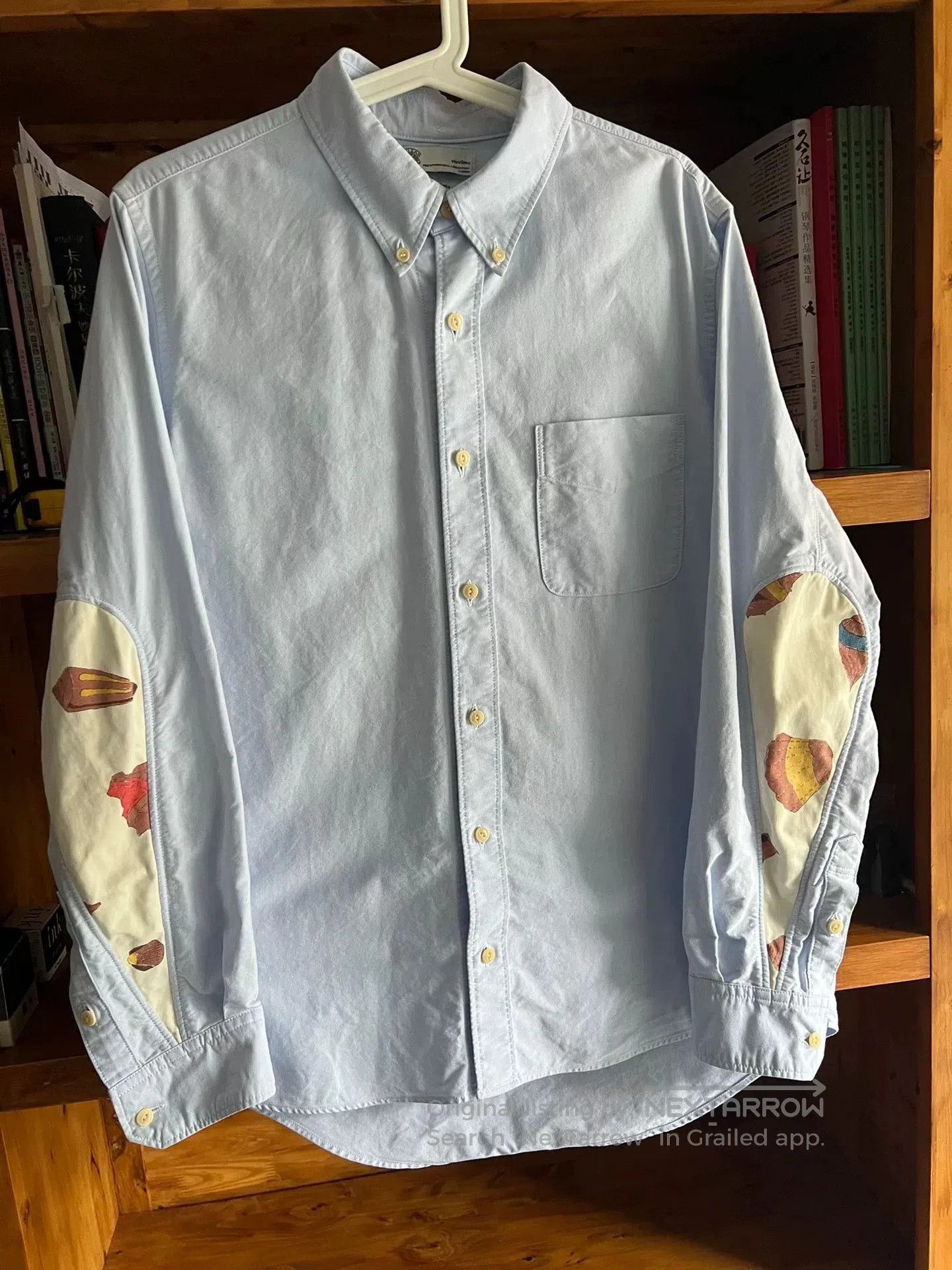 Visvim visvim Giza Cotton Water Drop Sleeve Shirt. Size US M / EU 48-50 / 2 - 2 Thumbnail