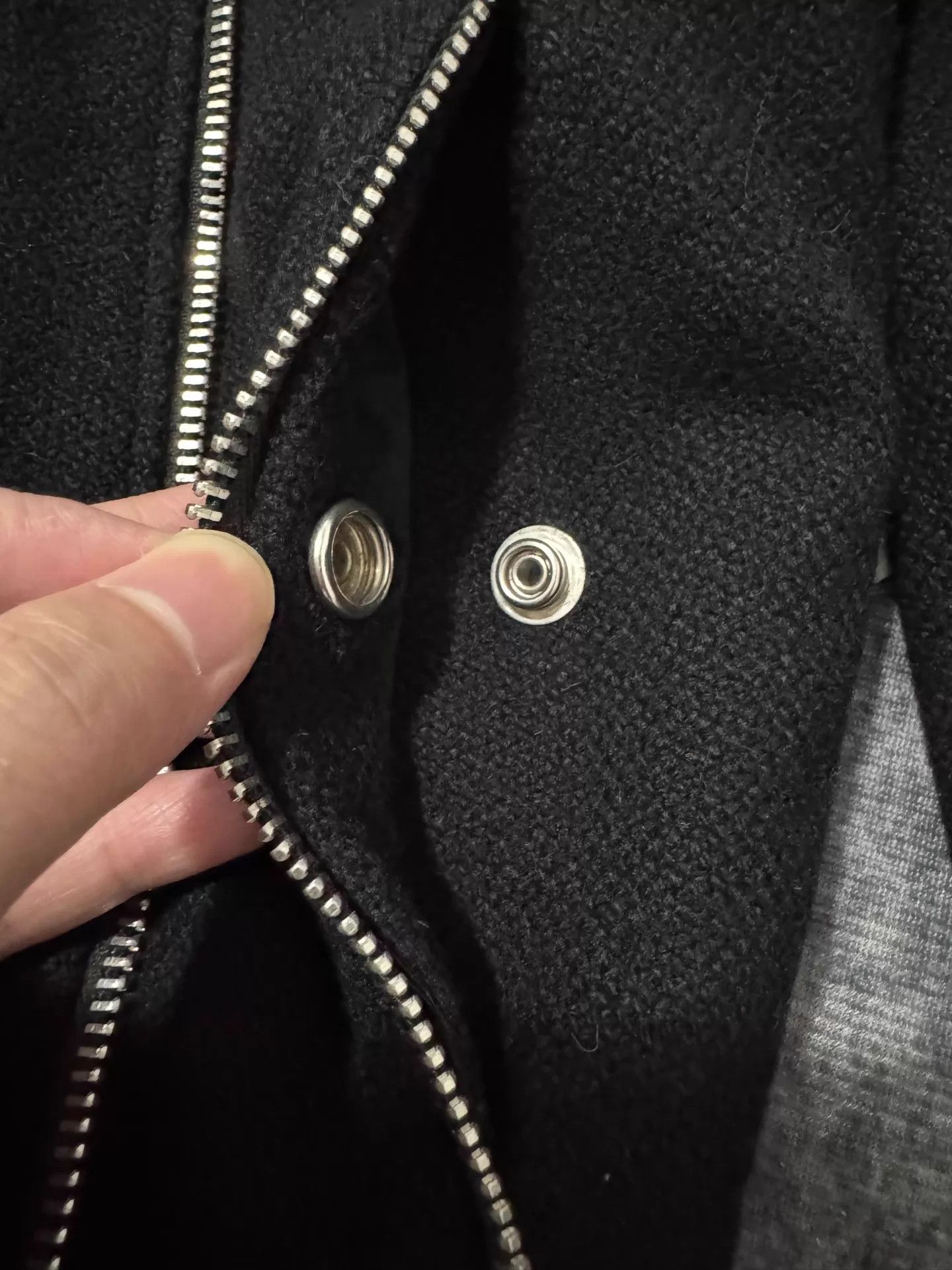 Saint Laurent Paris SLP 15fw multi-zip black baseball jacket 44 Size US S / EU 44-46 / 1 - 4 Thumbnail