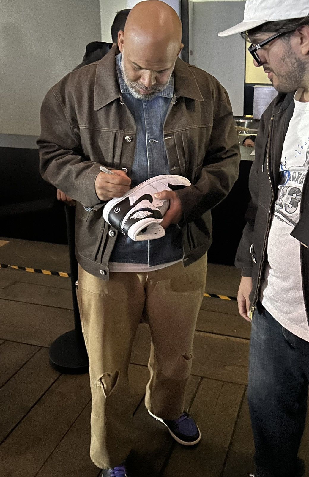 Jordan Brand × Union LA Jordan 1 x union x fragment white black Size US 10.5 / EU 43-44 - 3 Thumbnail