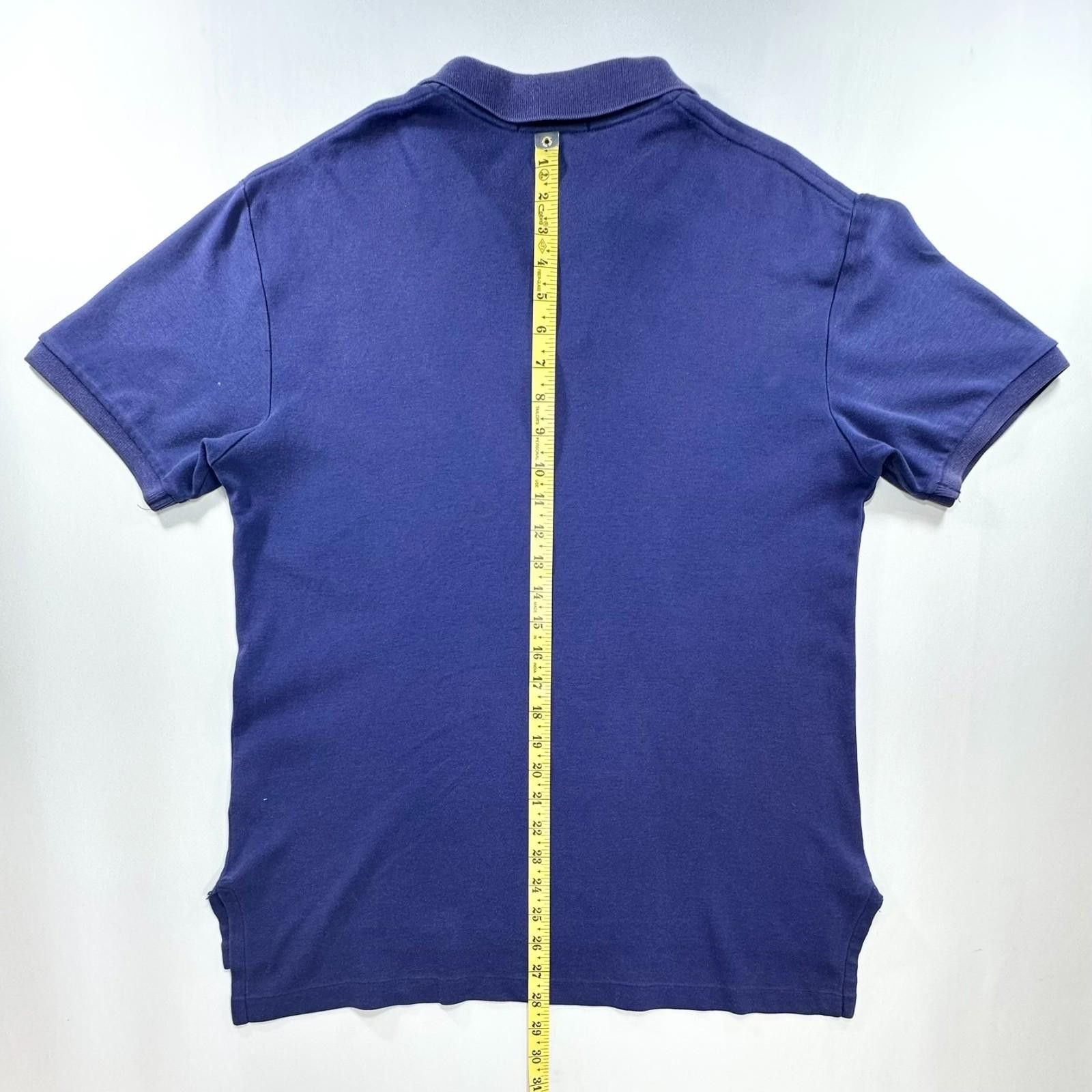 Polo Ralph Lauren Polo Ralph Lauren 1/4 Button Cotton Polo Shirt Purple Mens M Size US M / EU 48-50 / 2 - 3 Thumbnail
