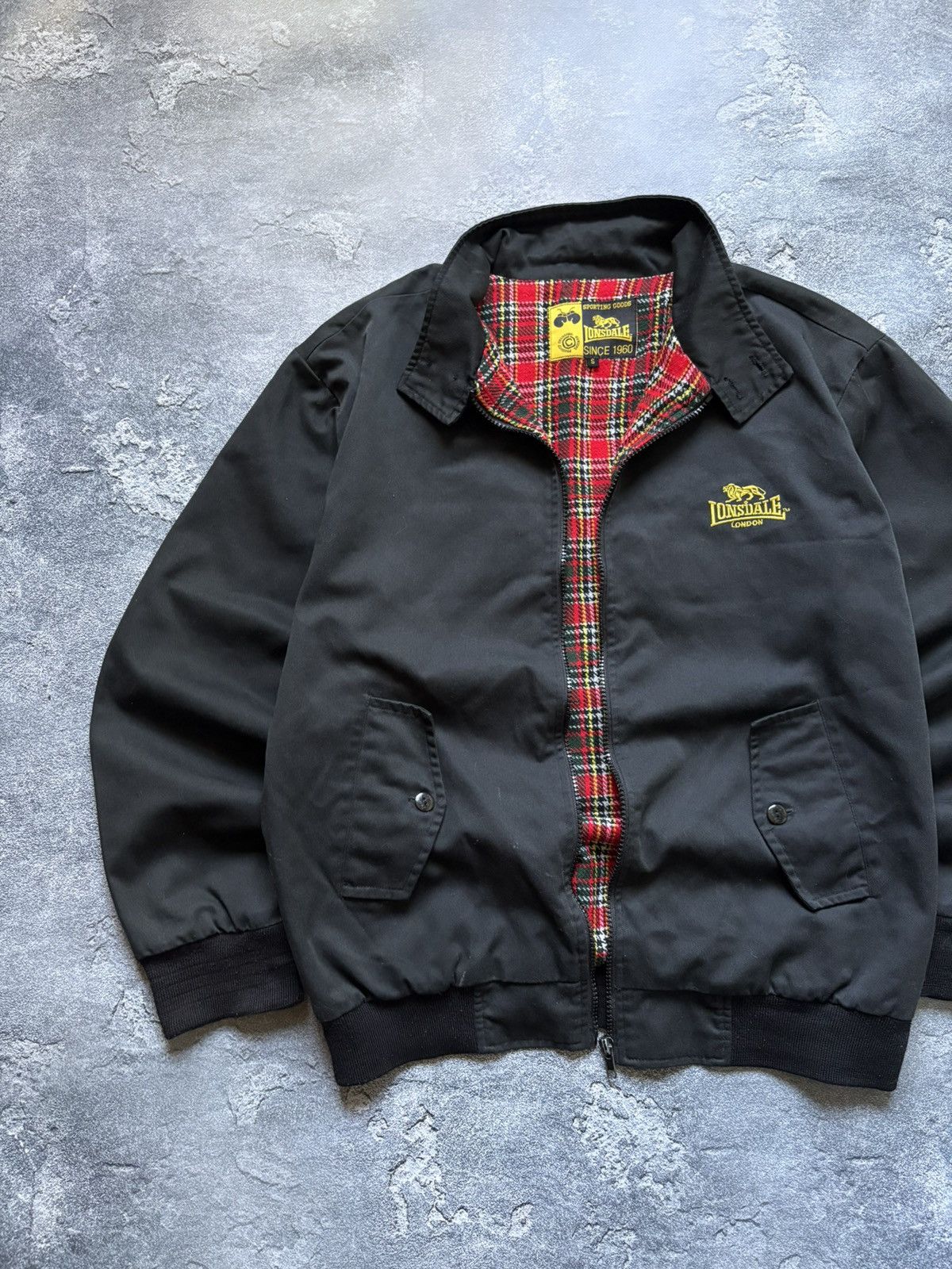Lonsdale Vintage Lonsdale London Logo Casuals England Bomber Jacket Size US S / EU 44-46 / 1 - 2 Thumbnail