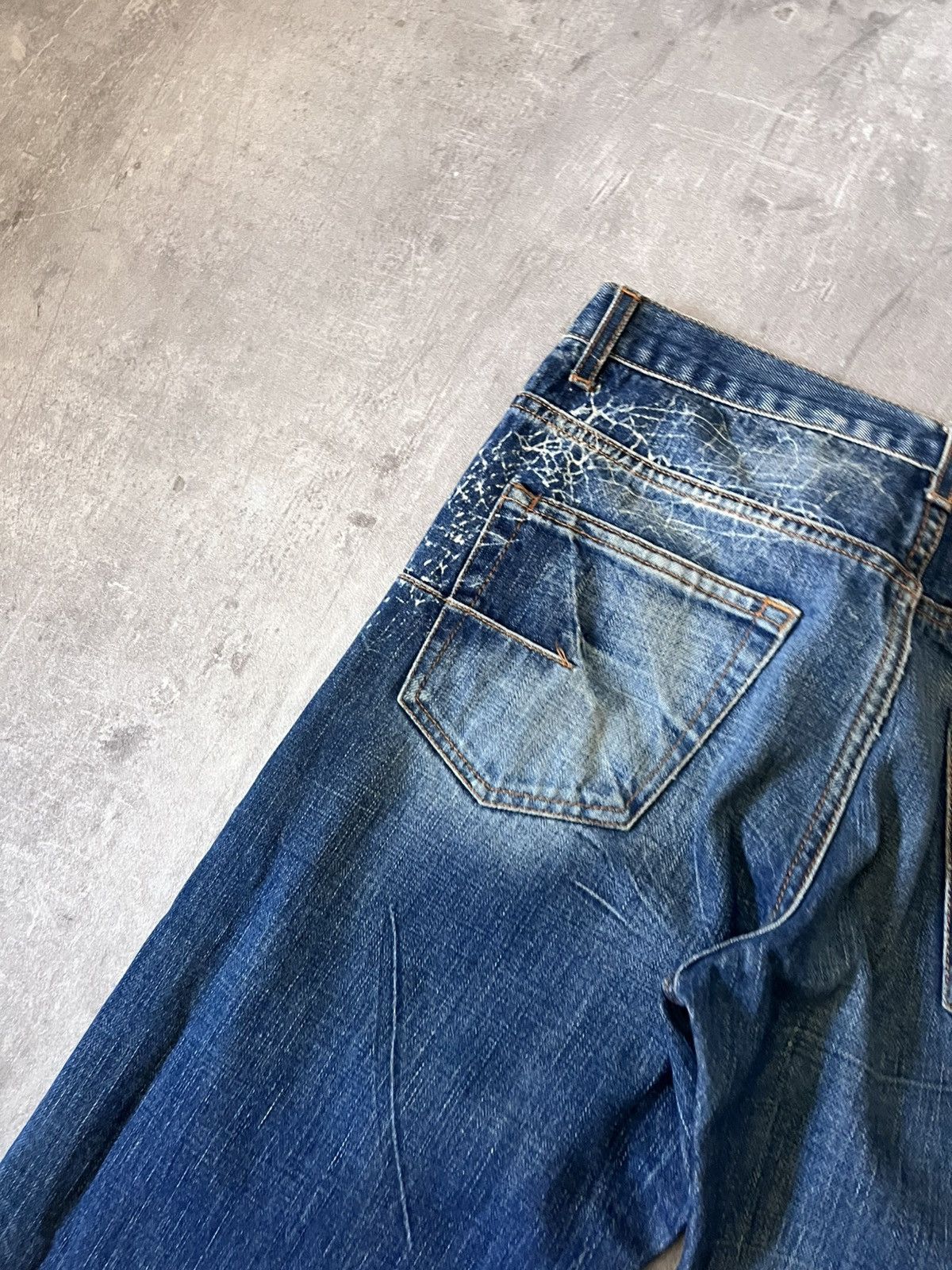 Dior Dior Homme S/S 07 Spider Web Clawmark Jeans by Hedi Slimane Size US 30 / EU 46 - 9 Thumbnail