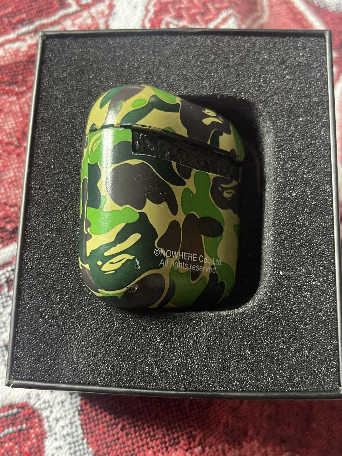 Bape BAPE ABC Camo Green Airpods Case Size ONE SIZE - 5 Thumbnail