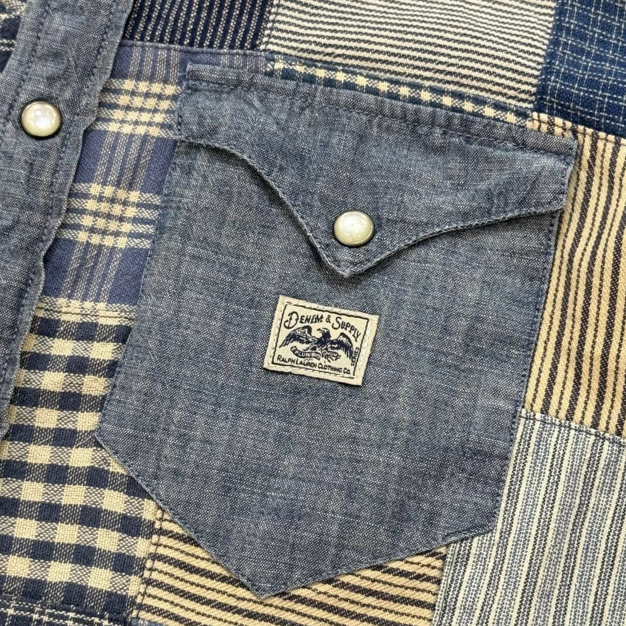 Denim Supply Ralph Lauren Patchwork Shirt