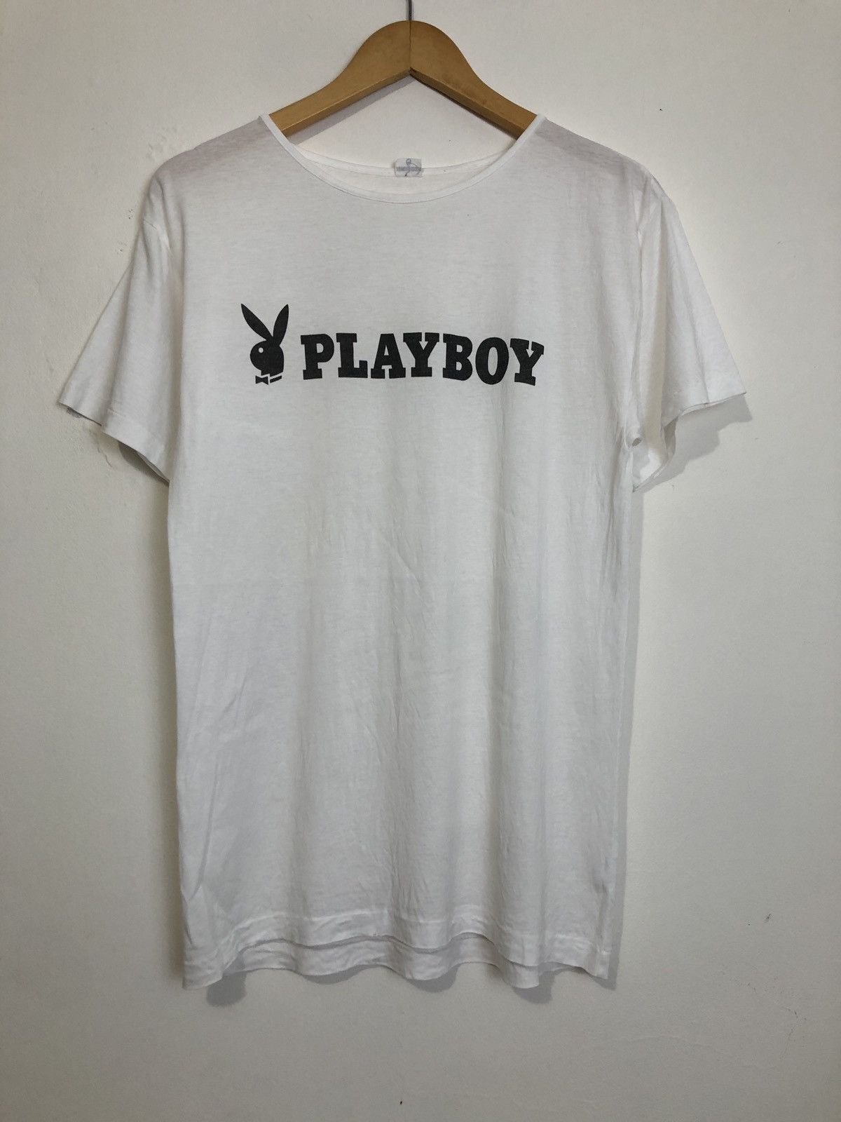 Playboy × Vintage Vintage 90s Playboy T-Shirt Size US L / EU 52-54 / 3 - 1 Thumbnail