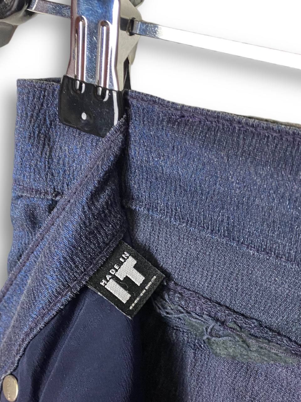 Versace Vintage VERSACE Navy Pants Y2k M518 Size 28" / US 6 / IT 42 - 8 Thumbnail