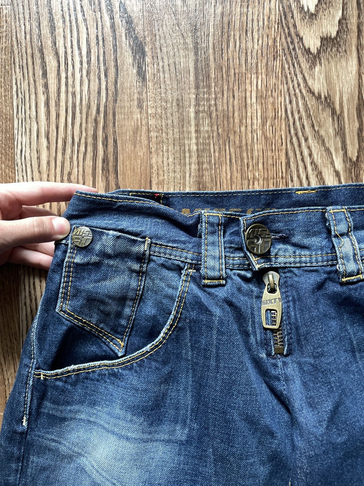 Miss Sixty 2000s Miss Sixty Jeans Vintage Lightwash Denim Pants Y2K 28 Size 28" / US 6 / IT 42 - 9 Thumbnail