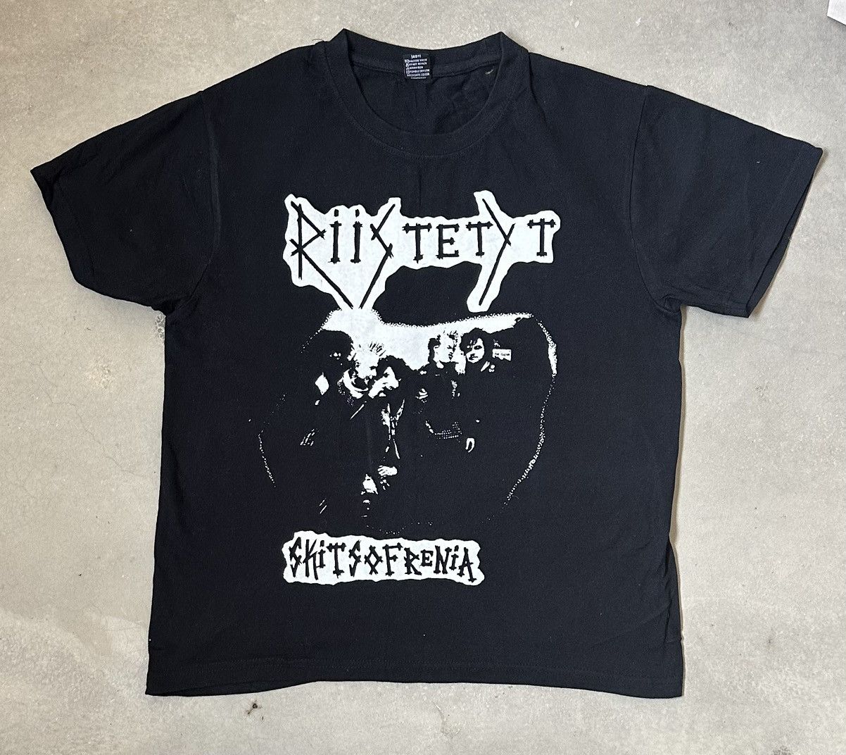 Vintage RIISTETYT HARDCORE BAND TEE Size US S / EU 44-46 / 1 - 1 Thumbnail