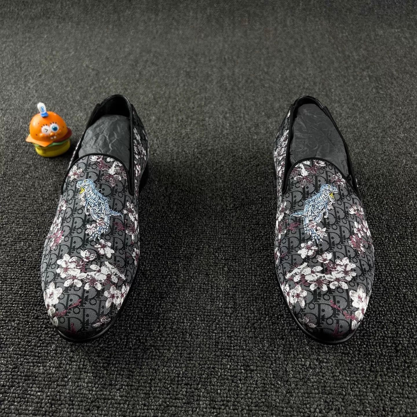 Dior Dior Oblique Floral Sneakers HB6177 Size US 9.5 / IT 39.5 - 2 Thumbnail