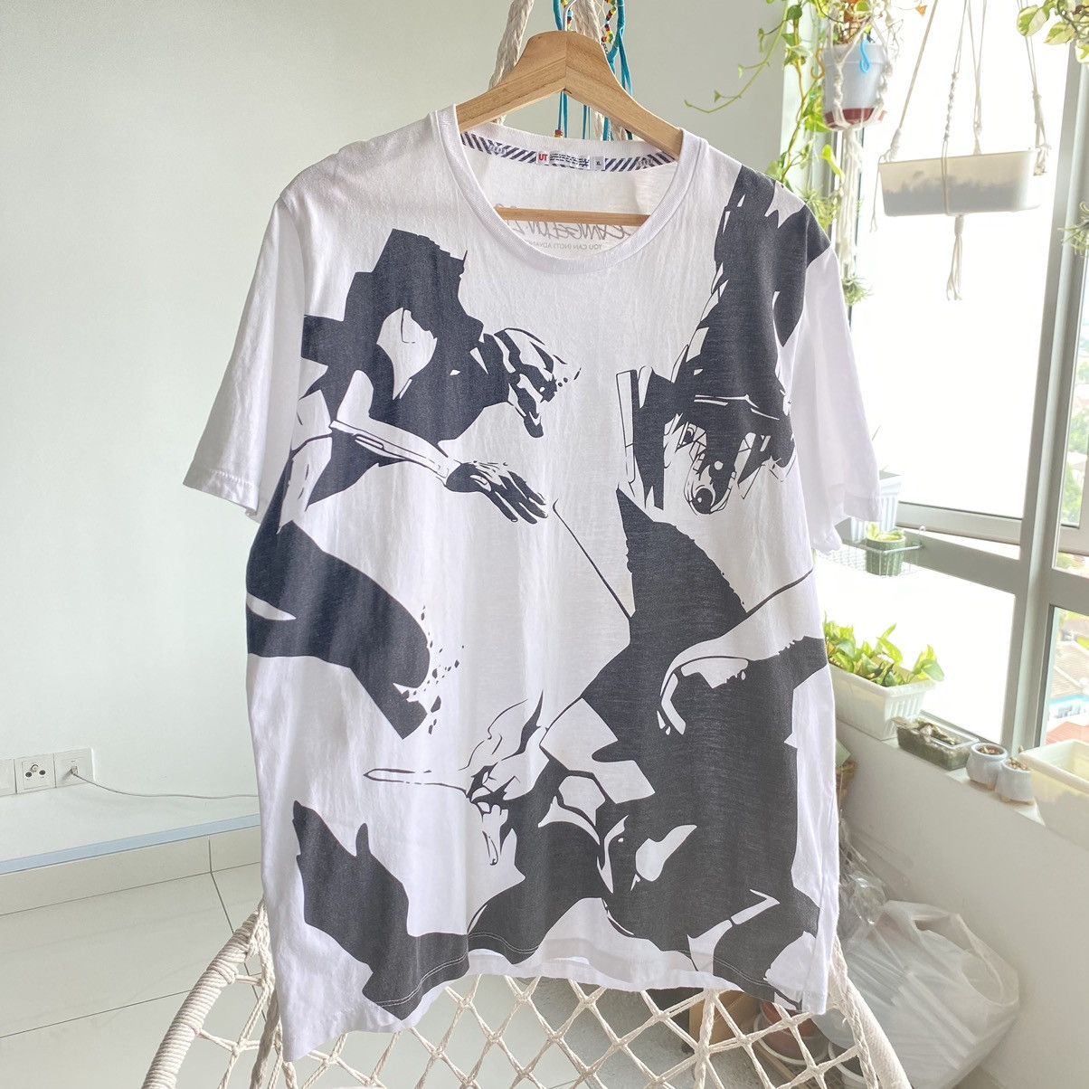 Anime Vintage Evangelion 2.0 You Can Not Advance Movie ERD GRUNGE Size US XL / EU 56 / 4 - 1 Thumbnail