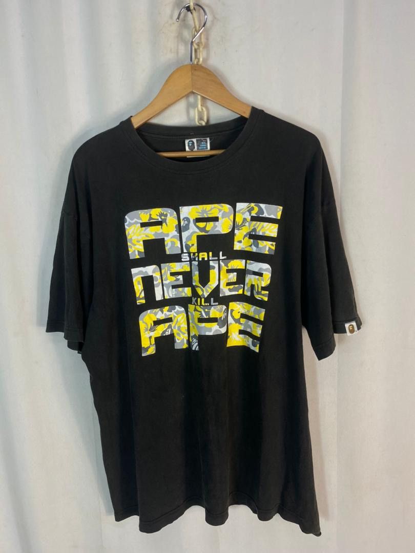 Bape × Vintage “Ape shall never kill ape”printed tshirt by bape Size US XL / EU 56 / 4 - 1 Thumbnail
