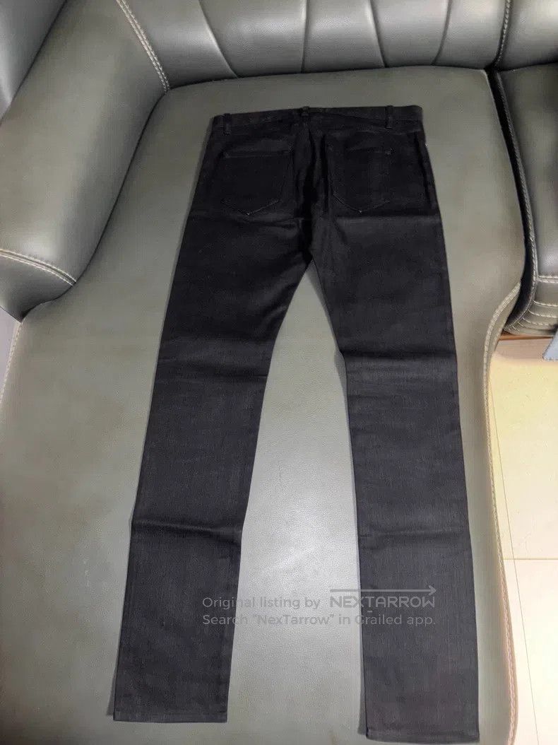 Saint Laurent Paris Saint Laurent Paris Black Slim Fit Denim Jeans Size US 31 - 2 Thumbnail
