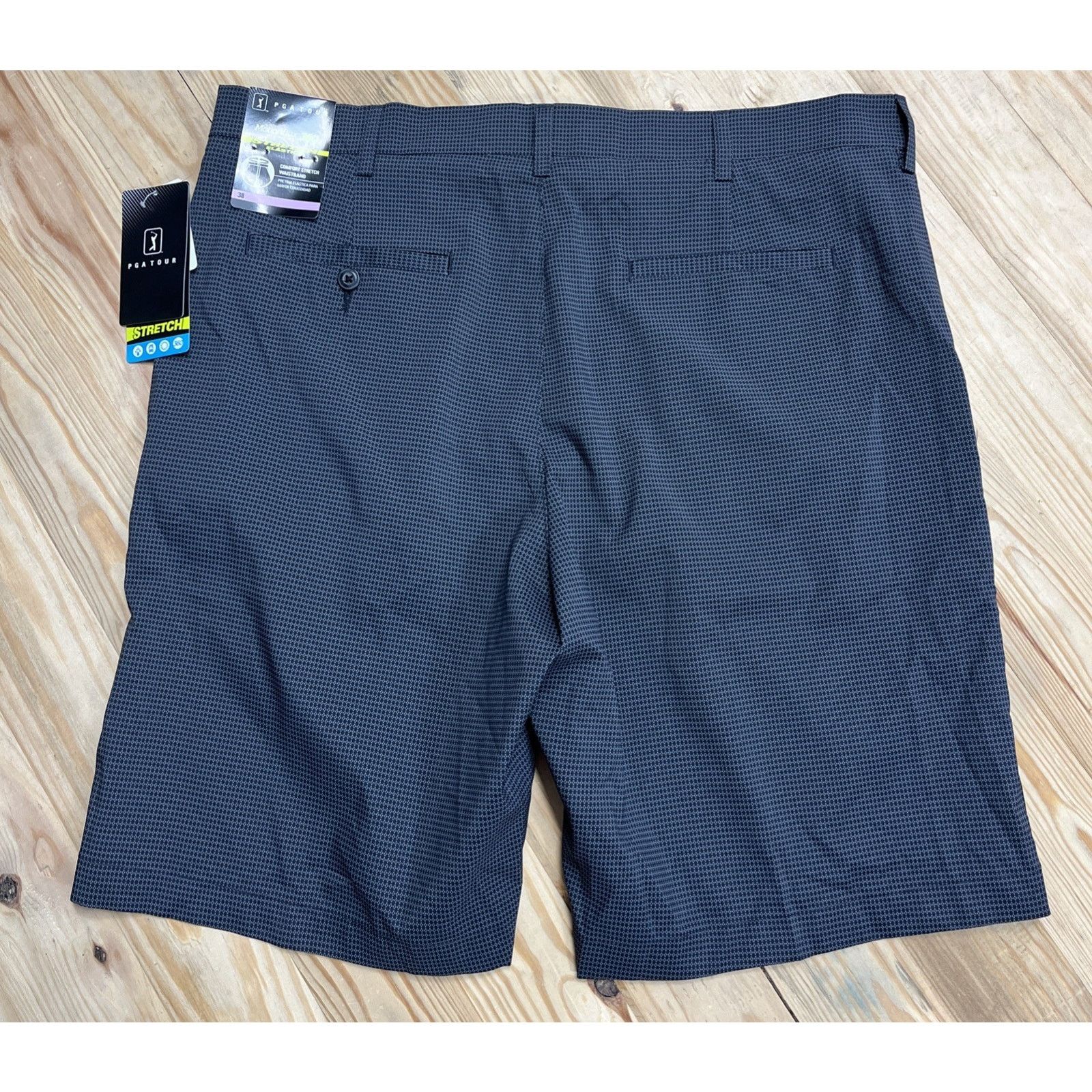 PGA Tour Pga Tour Golf Shorts Mens Heather Gray 38 Motionflux NWT Size US 38 / EU 54 - 2 Thumbnail