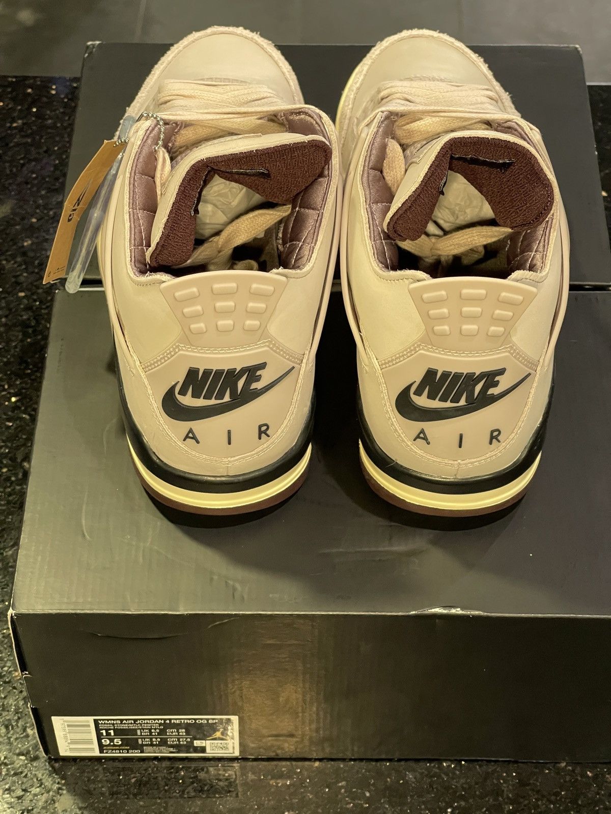 A Ma Maniere × Jordan Brand Jordan 4 Retro OG SP A Ma Maniére Size US 9.5 / EU 42-43 - 3 Thumbnail