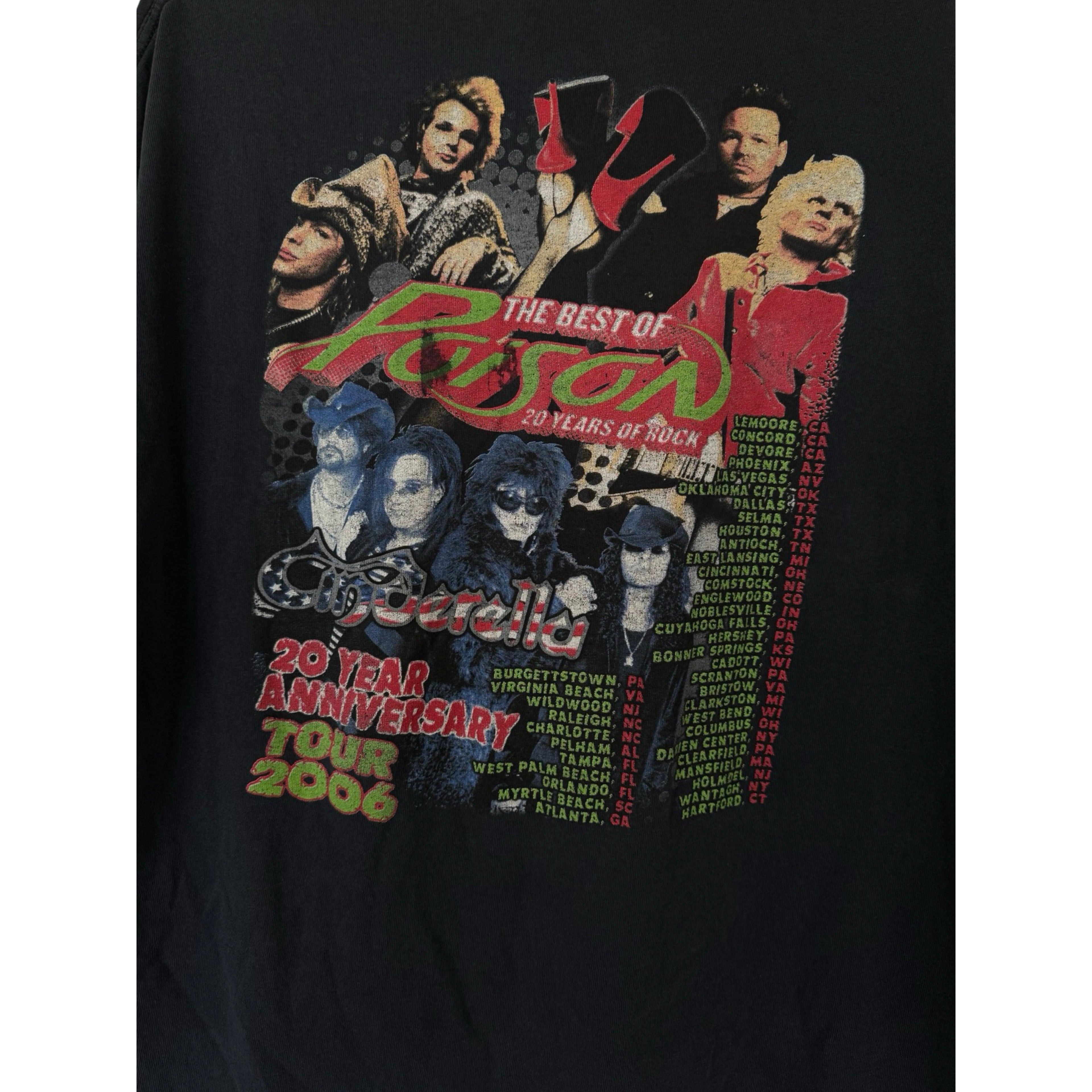 Vintage Poison Summer 2006 Tee Size US XL / EU 56 / 4 - 4 Thumbnail