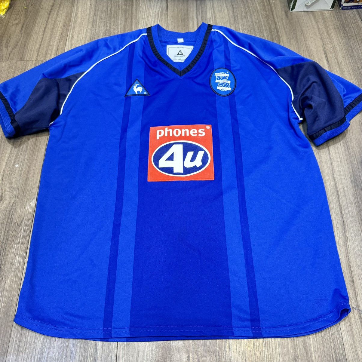 Le Coq Sportif Birmingham 02/03 home shirt #21 Dugarry Size US XL / EU 56 / 4 - 1 Thumbnail