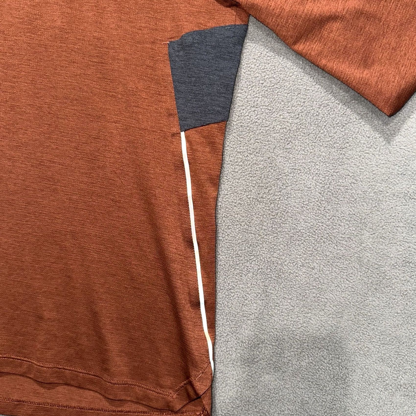 Lululemon EUC Lululemon Organic Cotton Shirt Large Orange, Crew Neck, Athletic Apparel, Womens, Size , Breathable, Workout, Sport Size US L / EU 52-54 / 3 - 4 Thumbnail