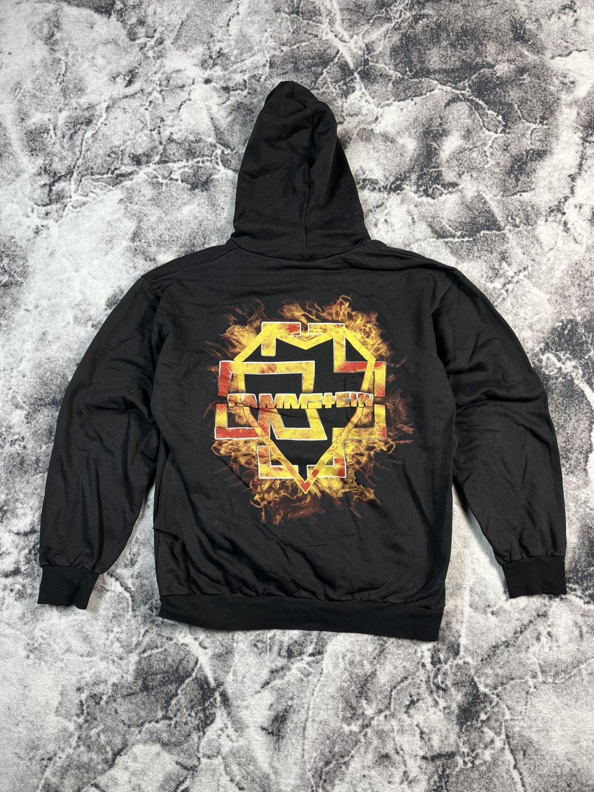 Other Rammstein Logo Hoodie Black Rock Band Pullover Size US L / EU 52-54 / 3 - 1 Thumbnail