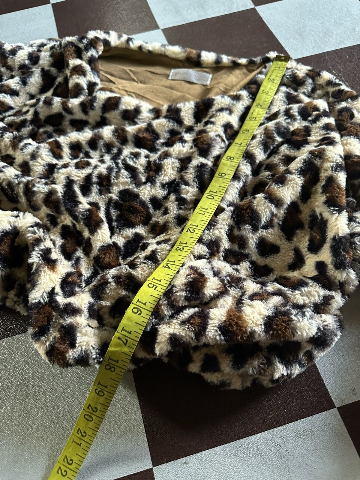 Japanese Brand 🔥gorgoeus🔥Pumpkin port leopard crop top fleece jacket Size M / US 6-8 / IT 42-44 - 9 Thumbnail