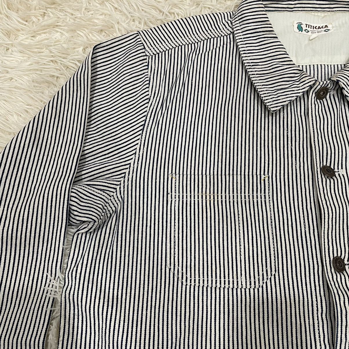 Carhartt Vintage Style Titicaca Hickory Stripes Workers Size US L / EU 52-54 / 3 - 9 Thumbnail