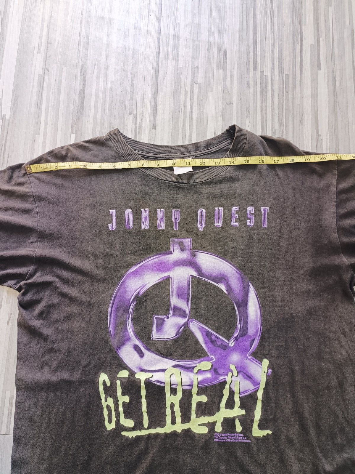 Cartoon Network × Vintage 90s Vintage Johny Quest TV Show Tshirt Size US XL / EU 56 / 4 - 5 Thumbnail