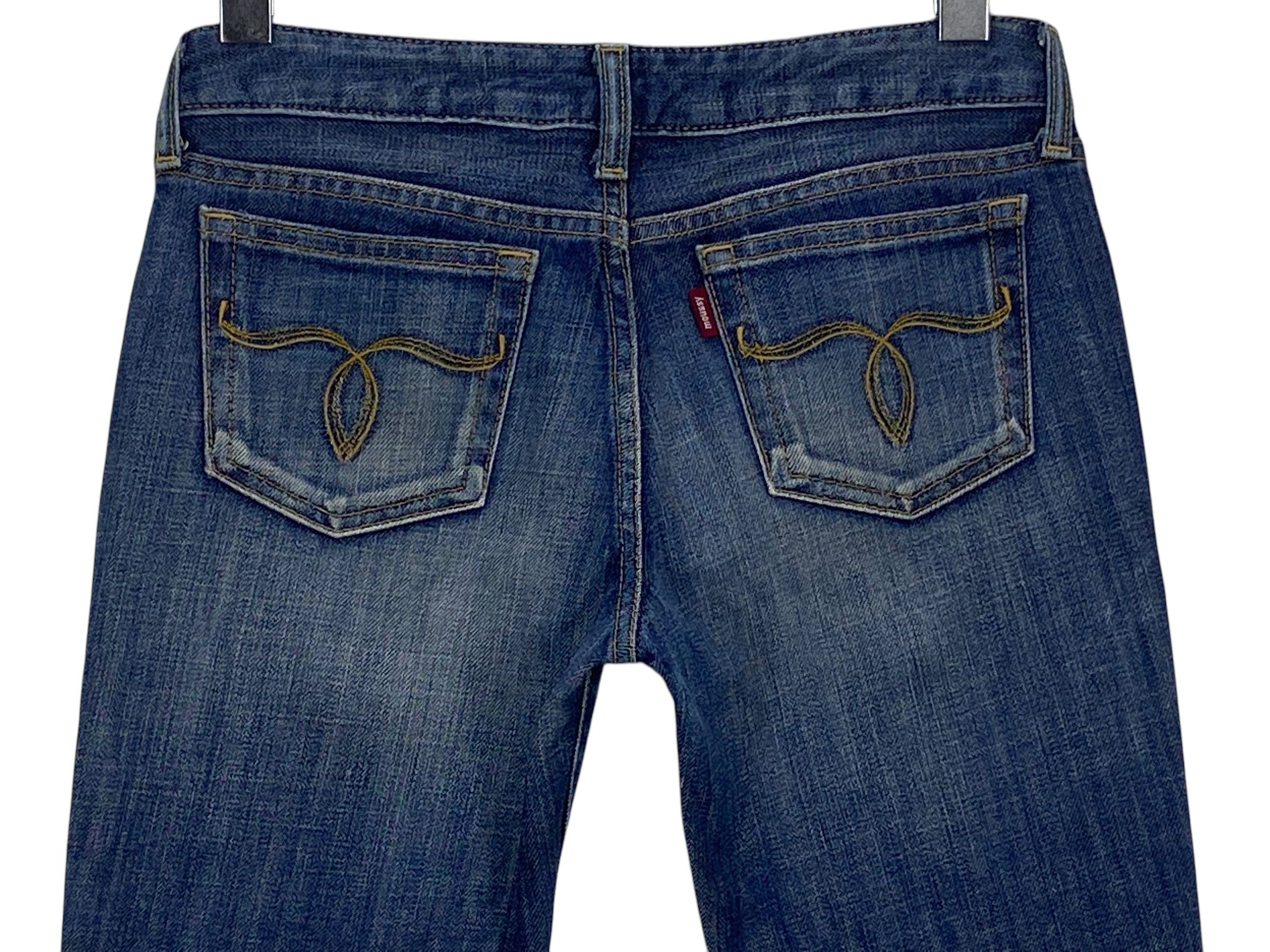 Japanese Brand × MOUSSY Moussy Jeans Flare Light Wash Jeans Low Rise Jeans Size 25" / US 0 / IT 36 - 6 Thumbnail