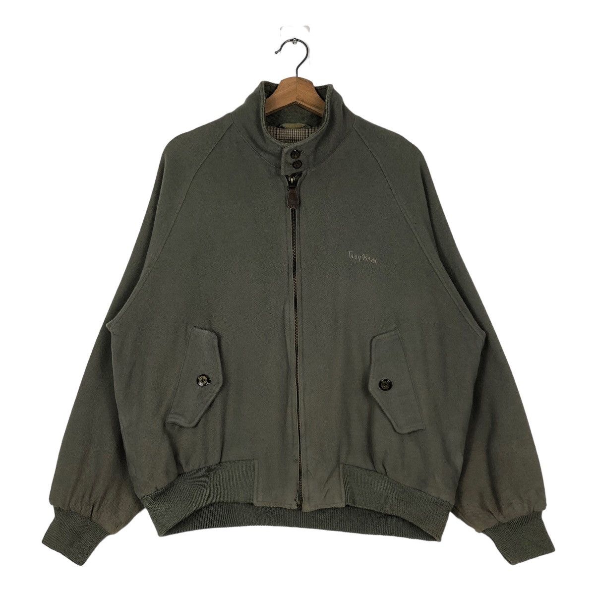 Japanese Brand 🔥Vintage Bomber Jacket Troy Bros Issey Miyake Japan Size US L / EU 52-54 / 3 - 1 Thumbnail