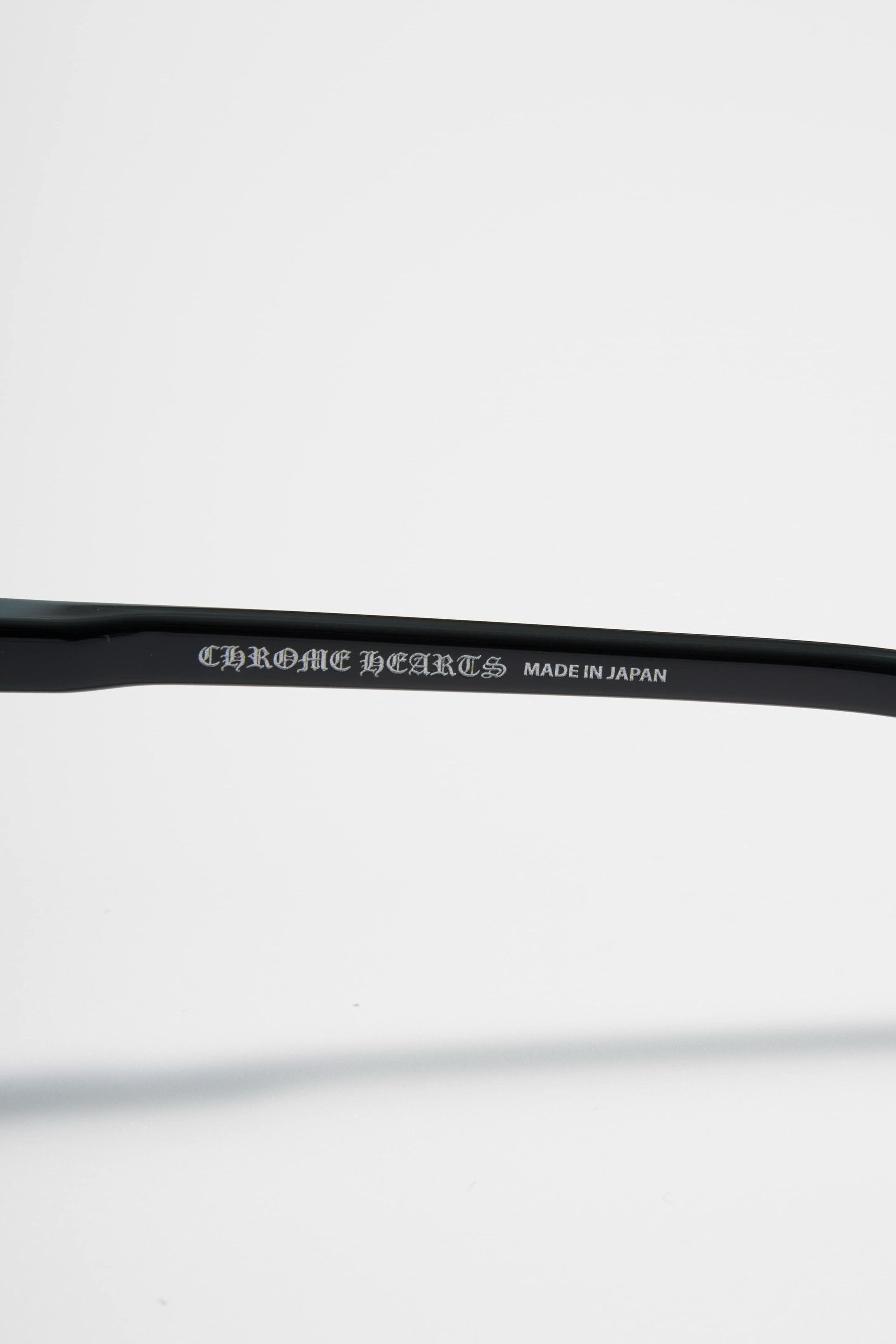 Chrome Hearts CHROME HEARTS BLAZIN Matte Black/Shiny Silver-Black-Plastic Size ONE SIZE - 3 Thumbnail