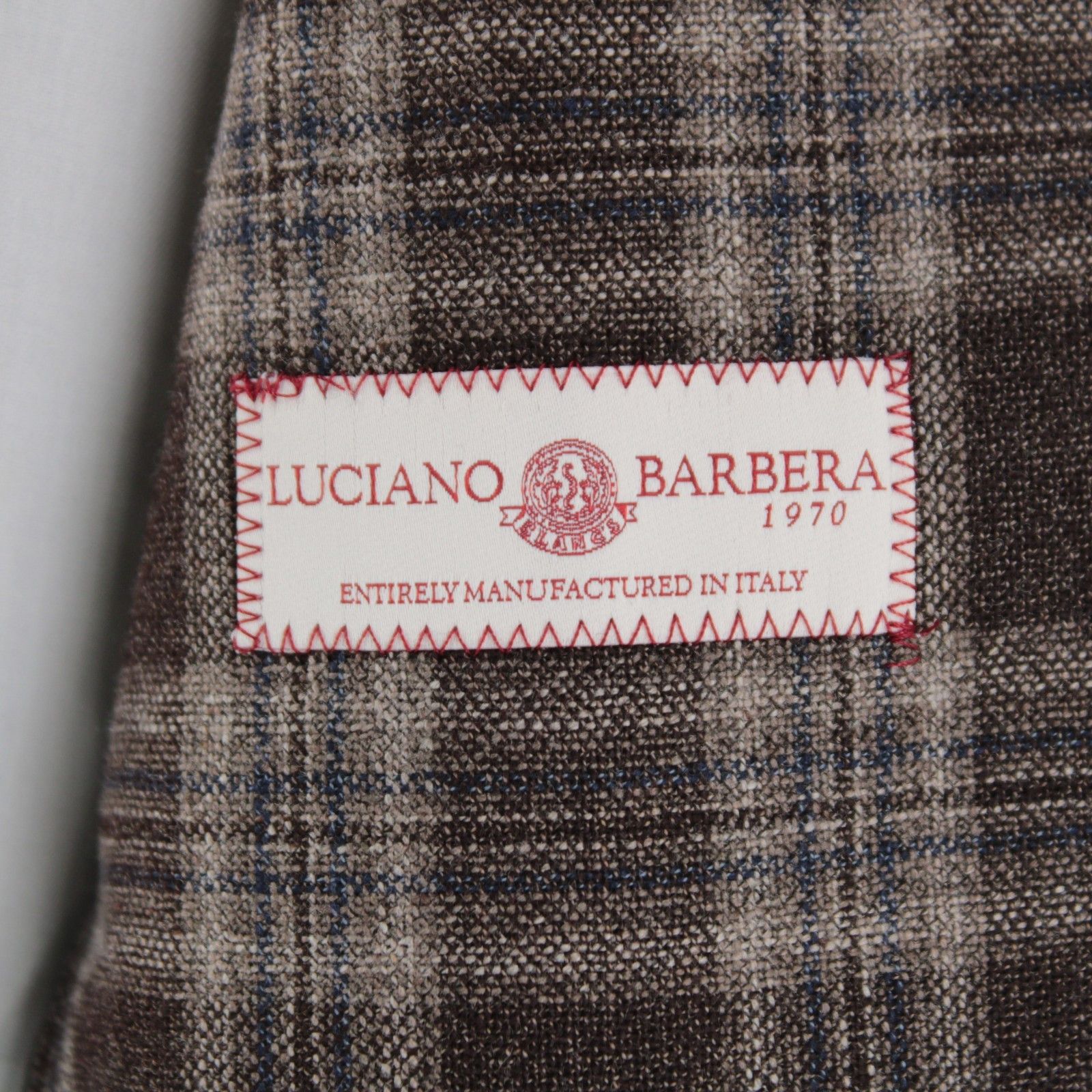 Luciano Barbera Luciano Barbera Sport Coat Size 42 US in Brown Size 42R - 7 Thumbnail