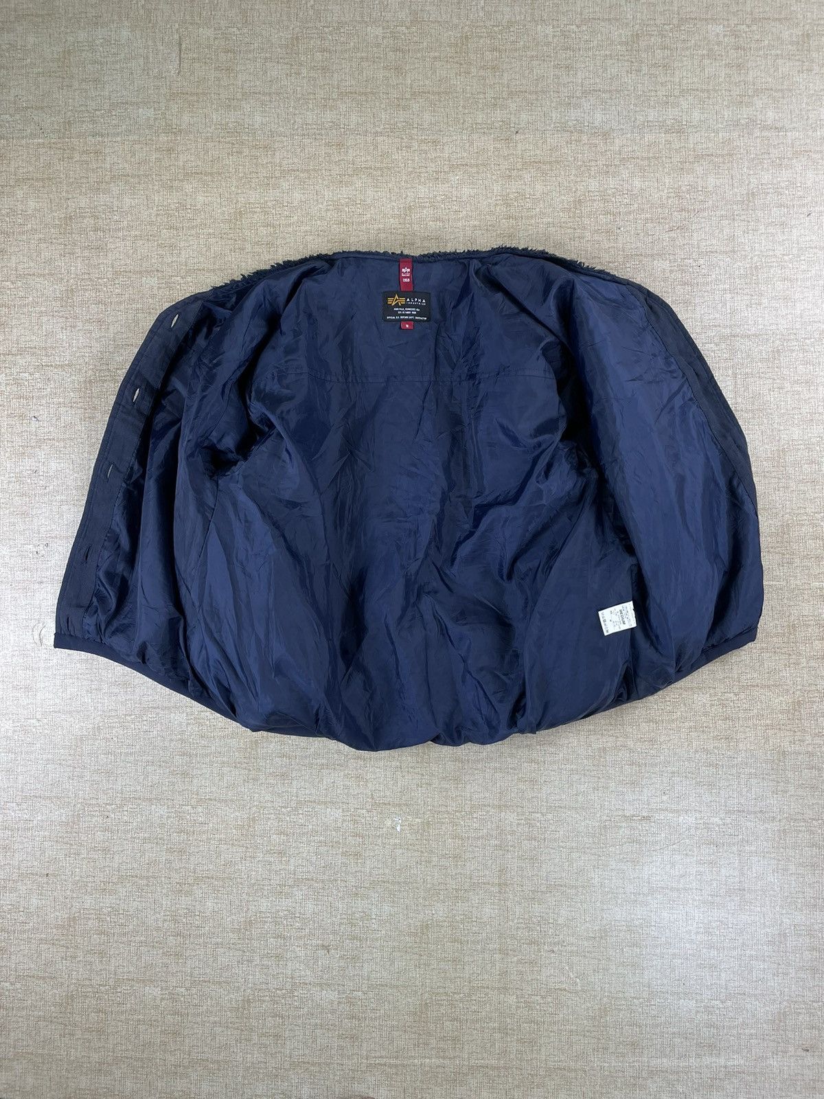 Alpha Industries 🔥ALPHA INDUSTRIES Buttoned Sherpa Jacket Size US M / EU 48-50 / 2 - 5 Thumbnail