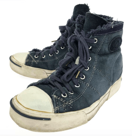 Sophnet. VISVIM x SOPHNET. High-Cut Sneakers Navy Blue US8 | Grailed