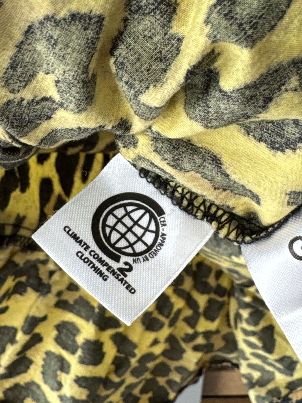 Ganni Ganni Leopard-Print Cotton-Poplin Mini Dress Size XS / US 0-2 / IT 36-38 - 7 Thumbnail
