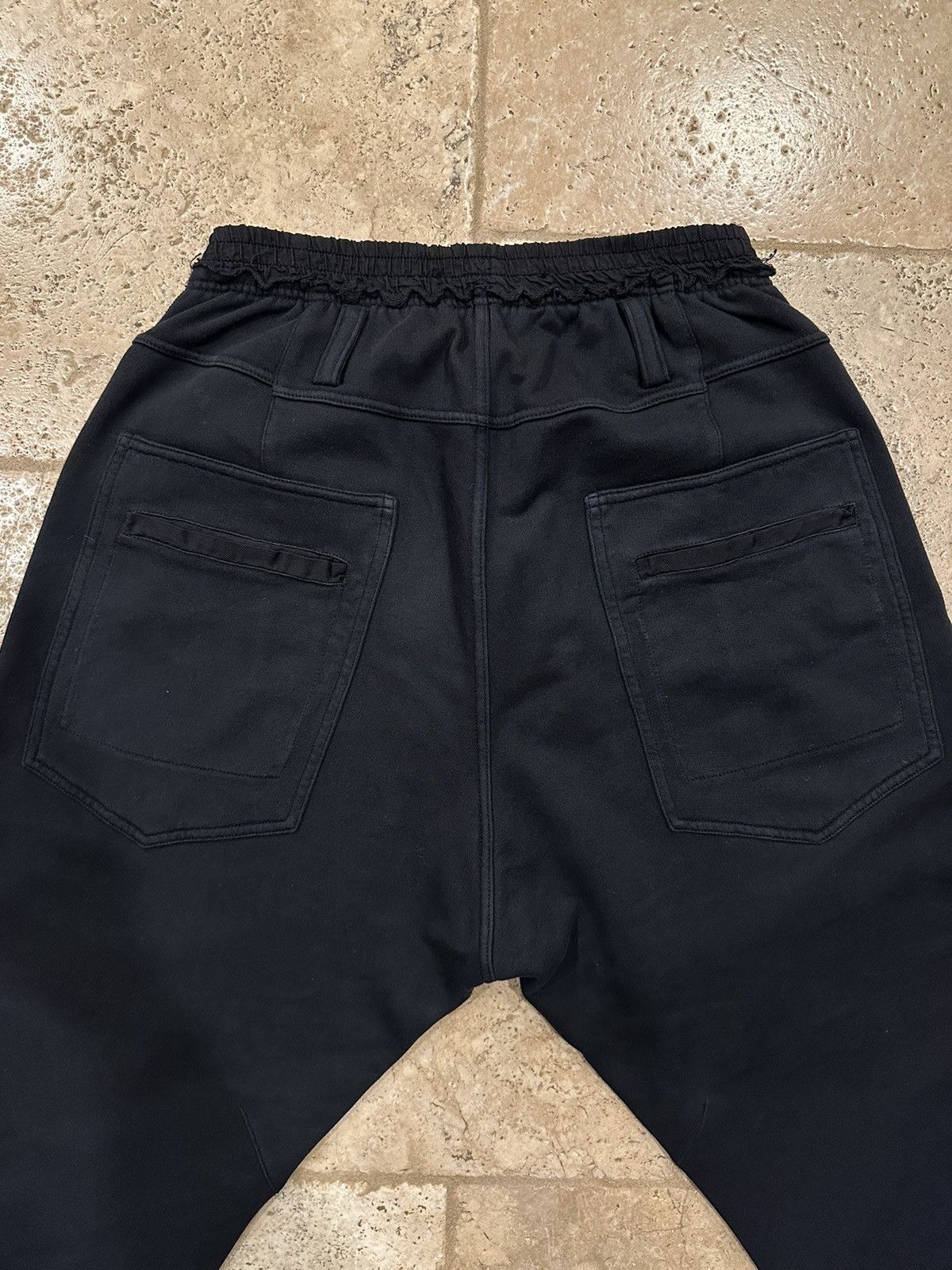 Haider Ackermann Haider Ackermann Black Perth Jogger Taxedo Pants Size US 33 - 14 Thumbnail