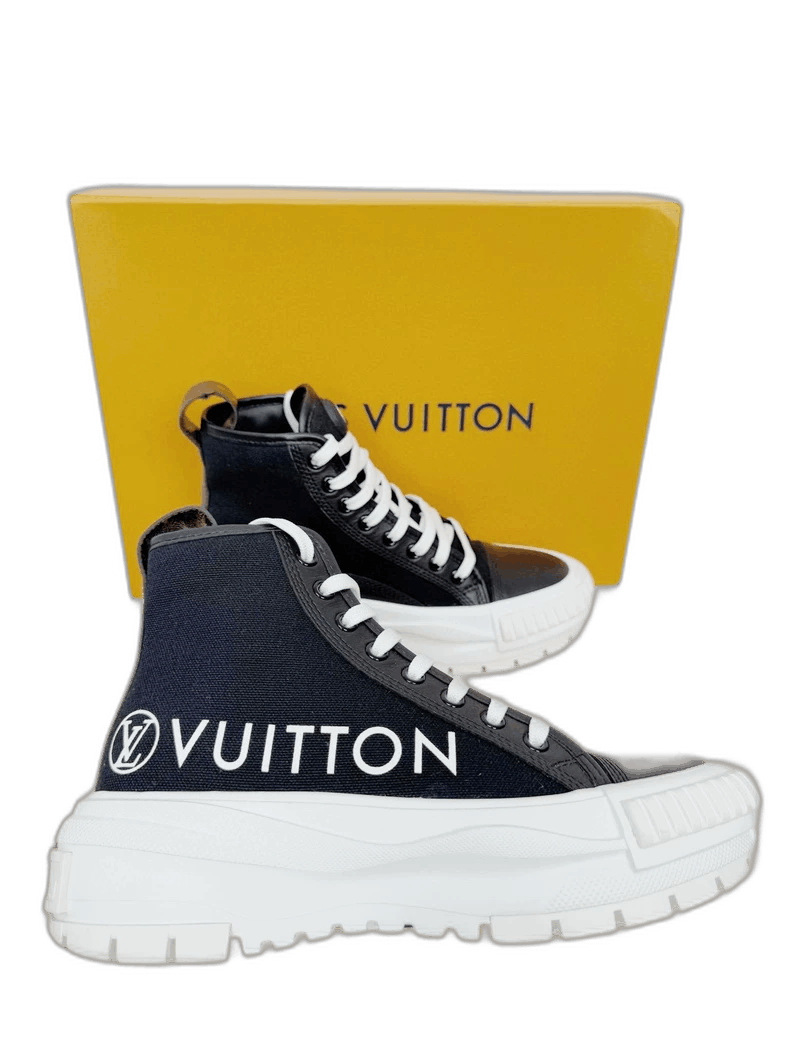 Louis Vuitton High-top Sneakers Size 35.5