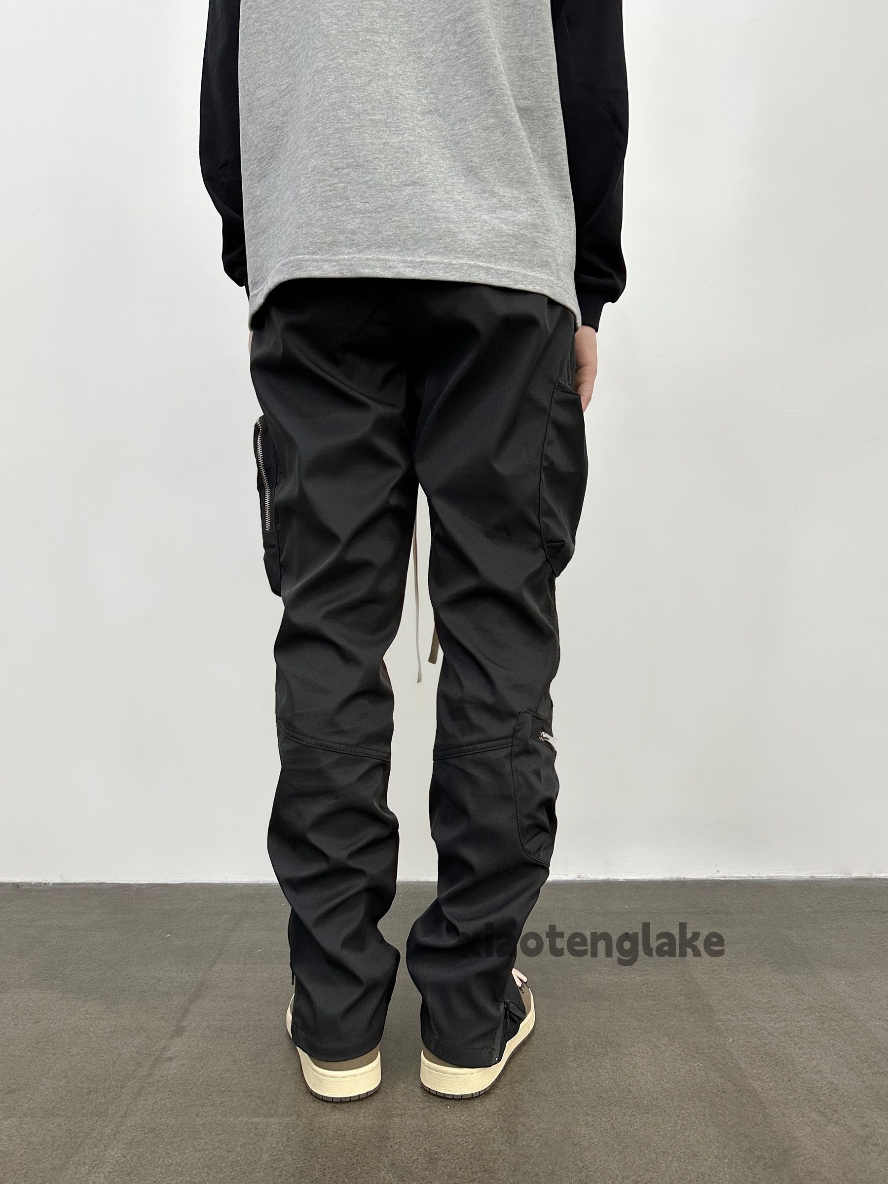 Designer × Japanese Brand × Vintage zipper utility punk grunge bootcut tactical cargo pants Size US 32 / EU 48 - 7 Thumbnail