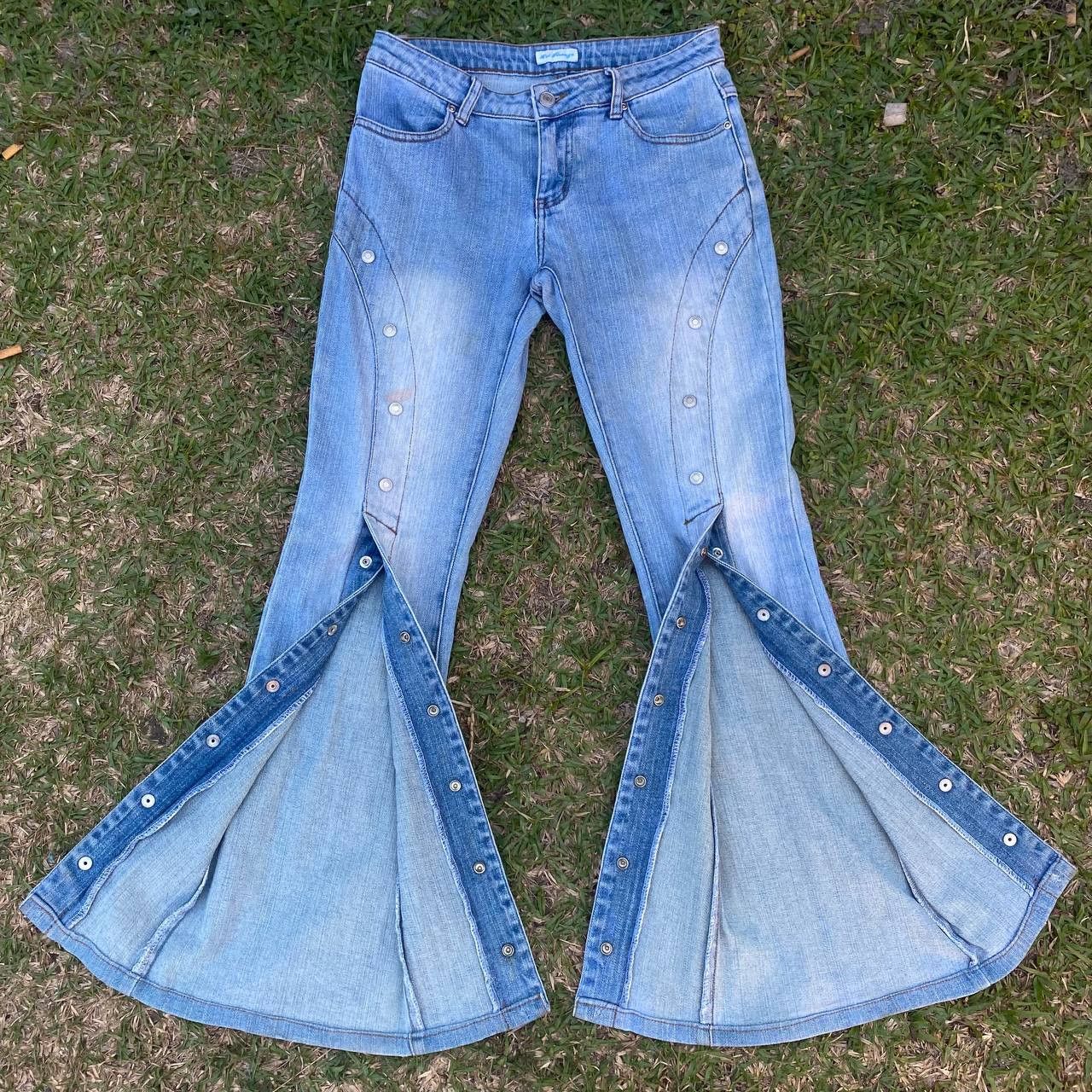 If Six Was Nine × Japanese Brand × Le Grande Bleu (L.G.B.) Ultra Flared Pusher Pants Jeans LGB If Six Was Nine Size US 28 / EU 44 - 1 Thumbnail