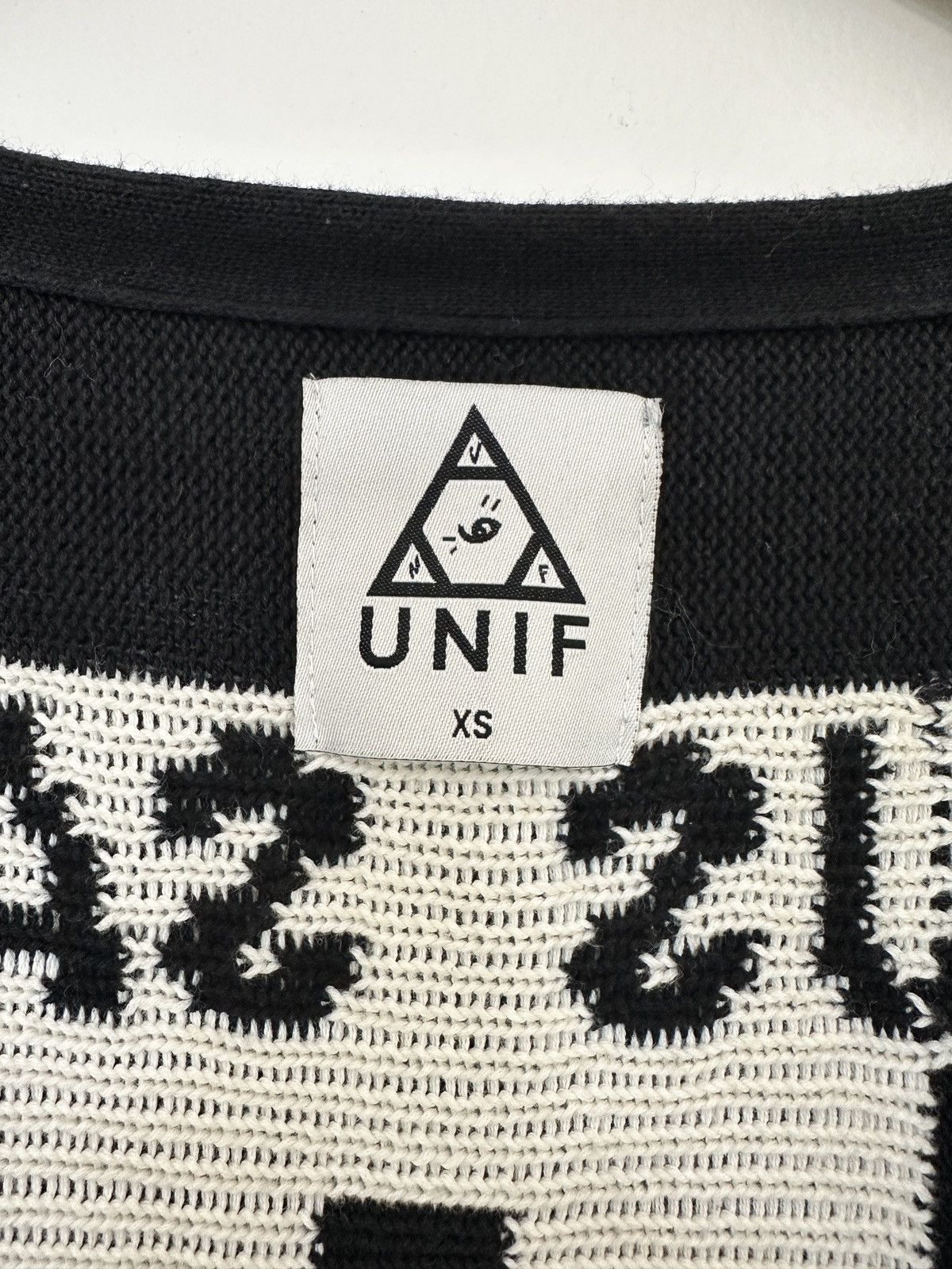 UNIF UNIF Vintage “Jesus Saves I Spend” Cardigan Sweater Size US S / EU 44-46 / 1 - 6 Thumbnail