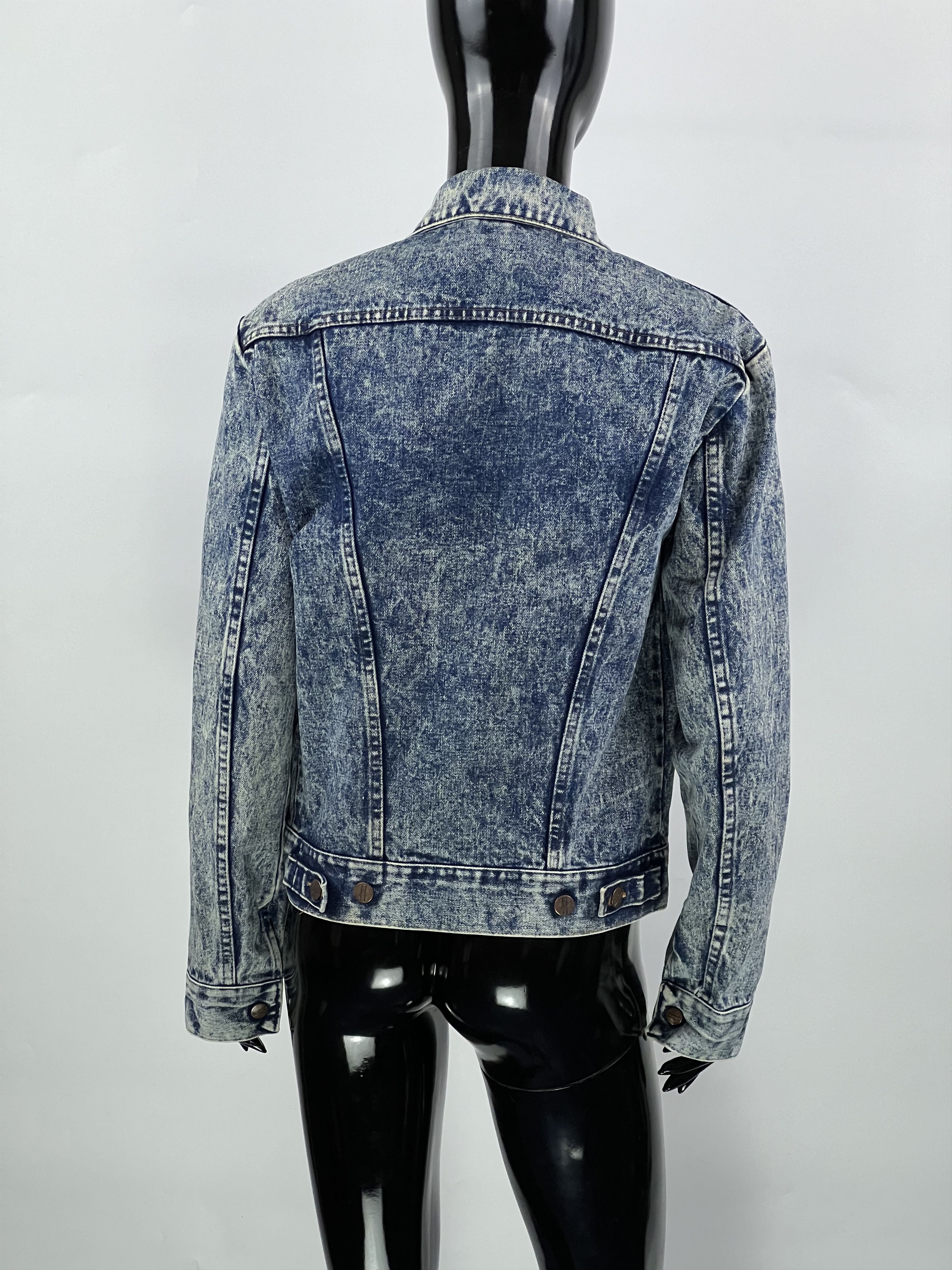 Vintage × Wrangler Wrangler Rare Vintage 70s Women's Blue Denim Jacket Size 38 Size M / US 6-8 / IT 42-44 - 3 Thumbnail
