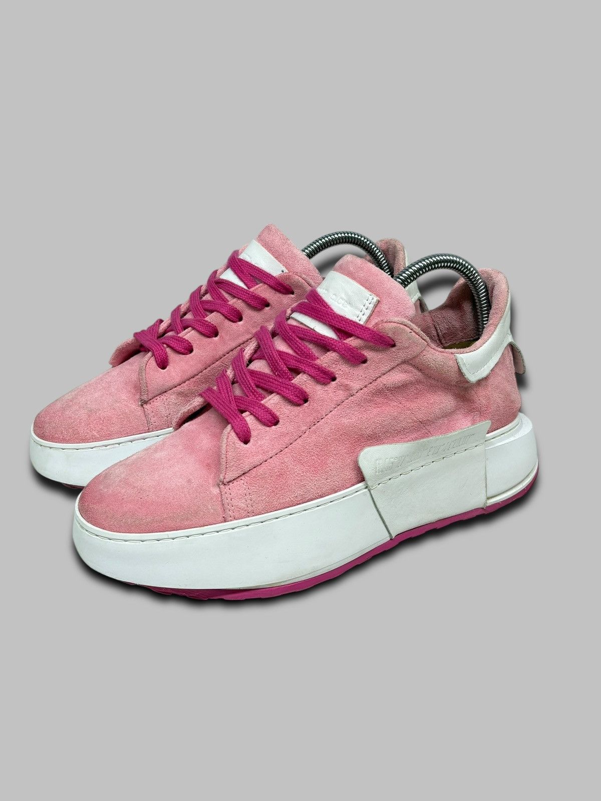 A.S.98 A.S 98 Suede Leather Pink Sneakers Size US 7 / EU 40 - 5 Thumbnail