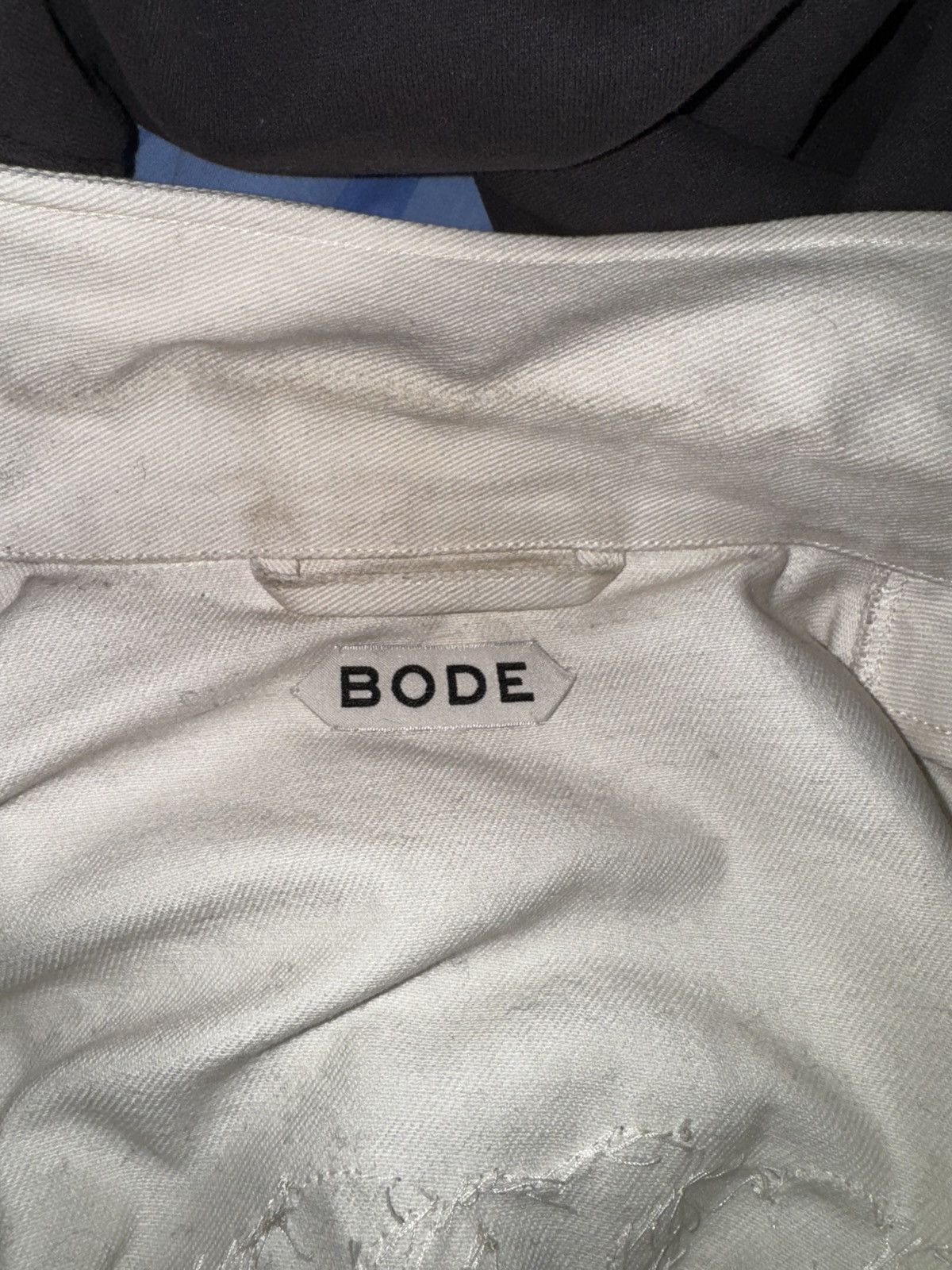 Bode Bode Off-White Beaded Bicycle Jacket Size US XL / EU 56 / 4 - 4 Thumbnail