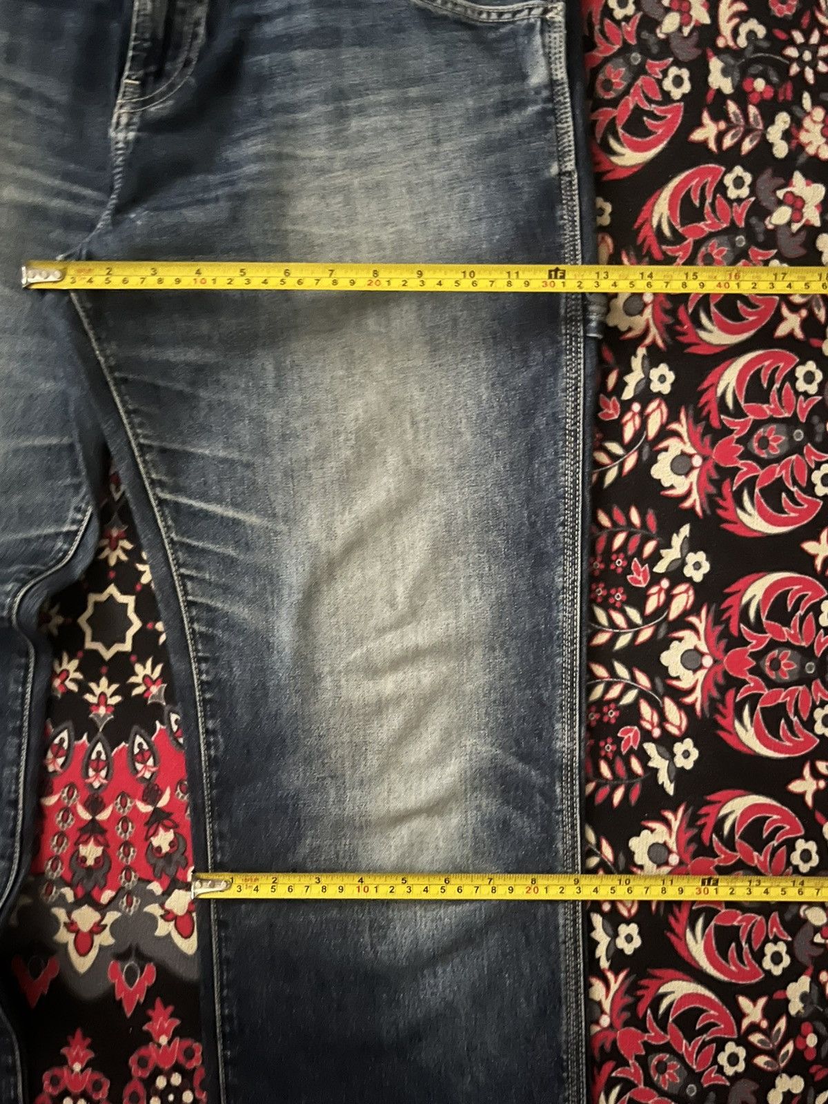 Carhartt × Gap ⚡️Workwear⚡️Vintage Gap 1969 Carpenter Dark Blue Washed Jeans Size US 34 / EU 50 - 18 Thumbnail