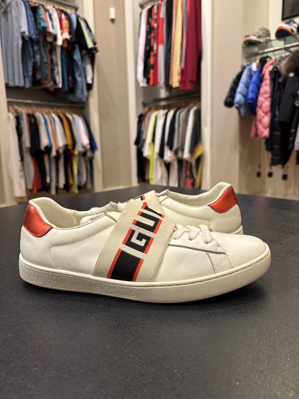 Gucci Gucci Strap Low Top Sneakers Size US 7 / EU 40 - 2 Thumbnail