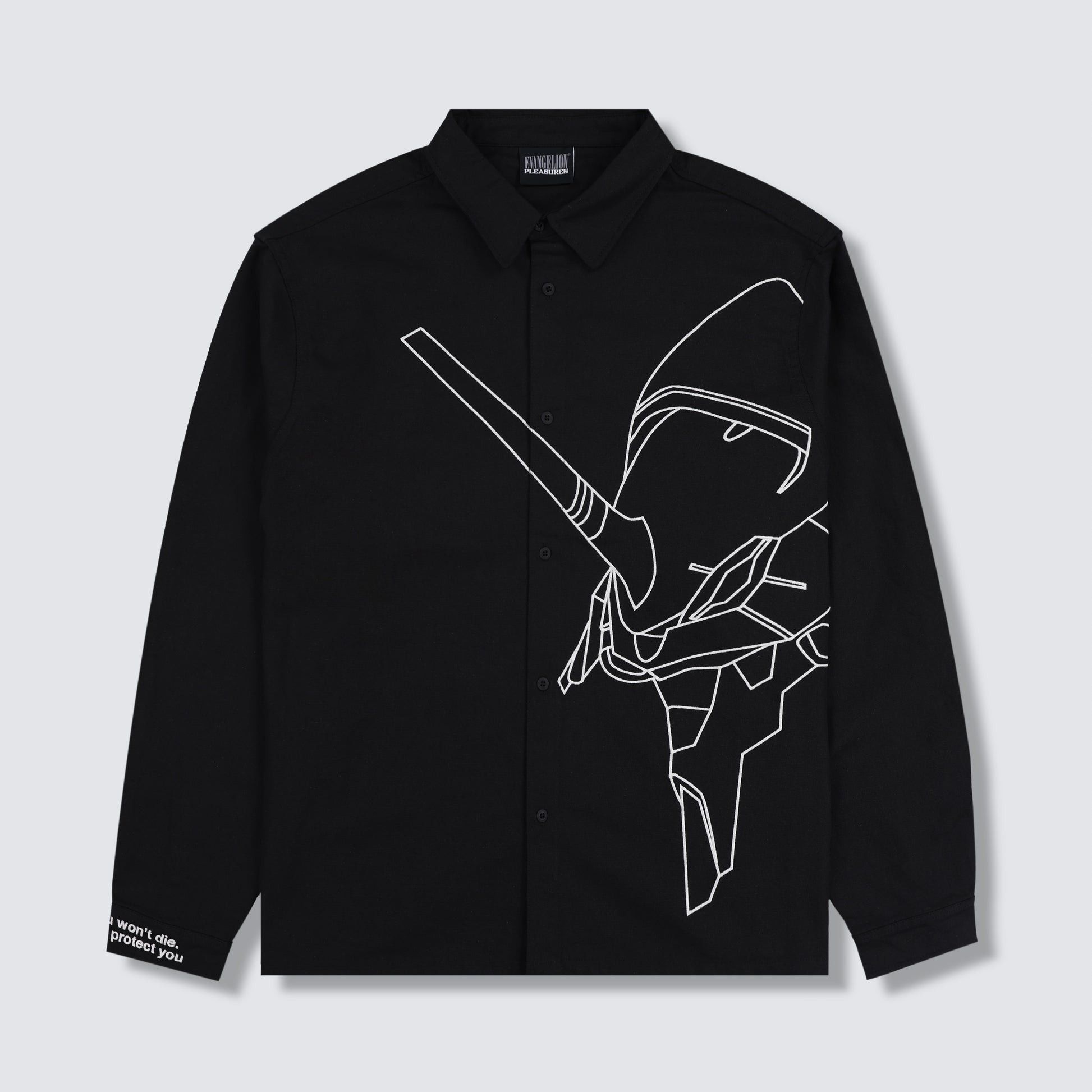 Pleasures x Evangelion Longinus Work Shirt